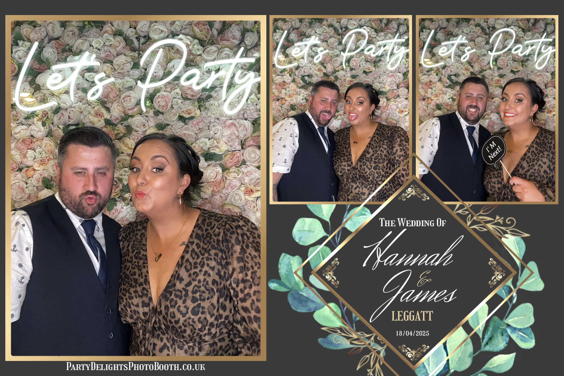 Hannah & James’ Wedding | View more photos from the event at gallery.partydelightsphotobooth.co.uk/u/PartyDelightsPhotoBooth/Hannah-James’-Wedding