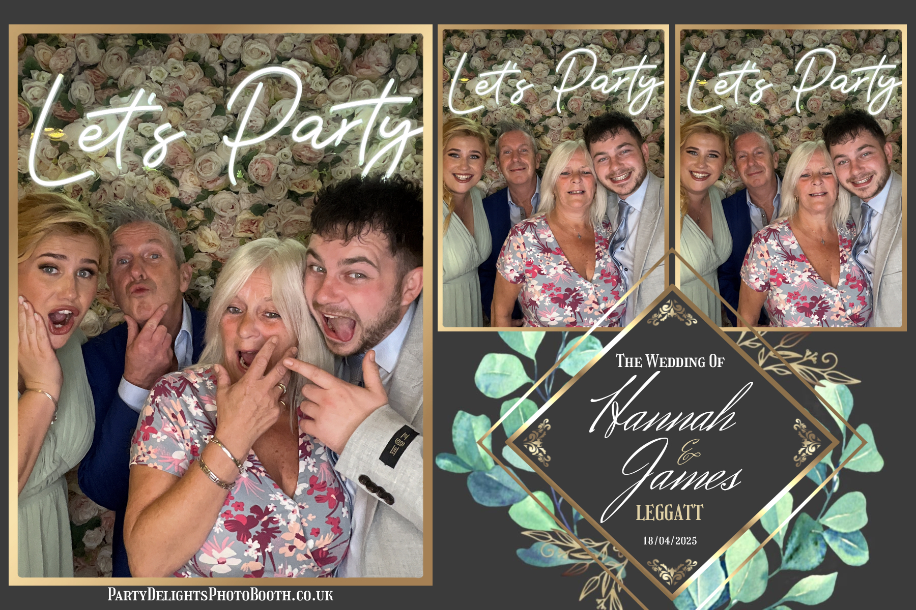 Hannah & James’ Wedding | View more photos from the event at gallery.partydelightsphotobooth.co.uk/u/PartyDelightsPhotoBooth/Hannah-James’-Wedding