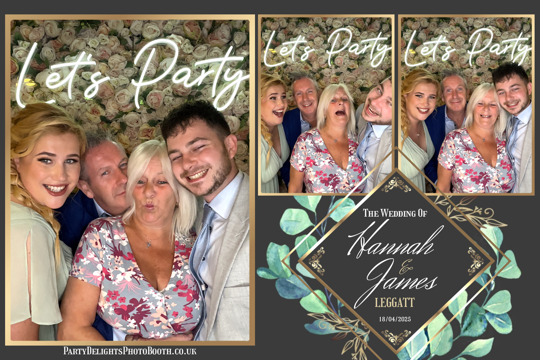 Hannah & James’ Wedding | View more photos from the event at gallery.partydelightsphotobooth.co.uk/u/PartyDelightsPhotoBooth/Hannah-James’-Wedding