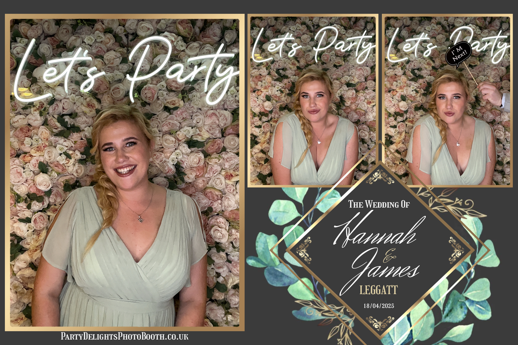 Hannah & James’ Wedding | View more photos from the event at gallery.partydelightsphotobooth.co.uk/u/PartyDelightsPhotoBooth/Hannah-James’-Wedding
