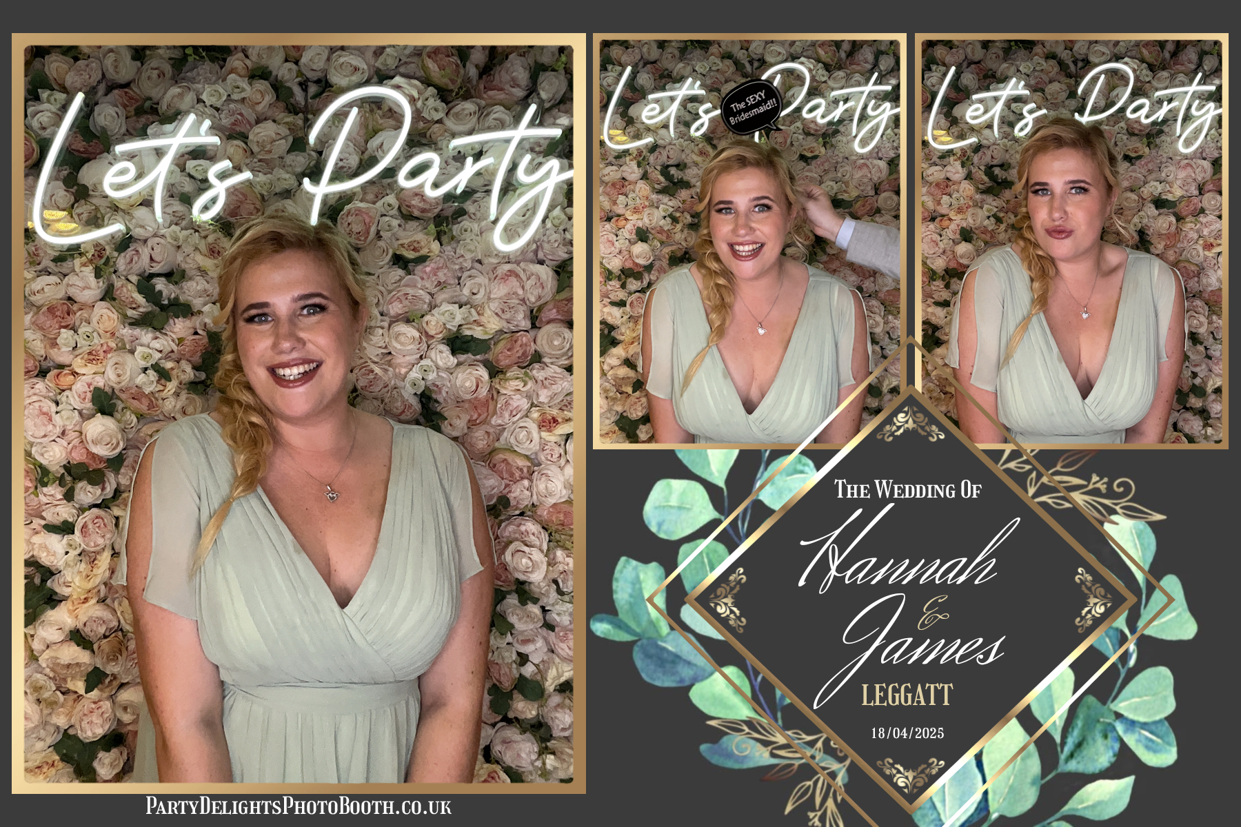 Hannah & James’ Wedding | View more photos from the event at gallery.partydelightsphotobooth.co.uk/u/PartyDelightsPhotoBooth/Hannah-James’-Wedding