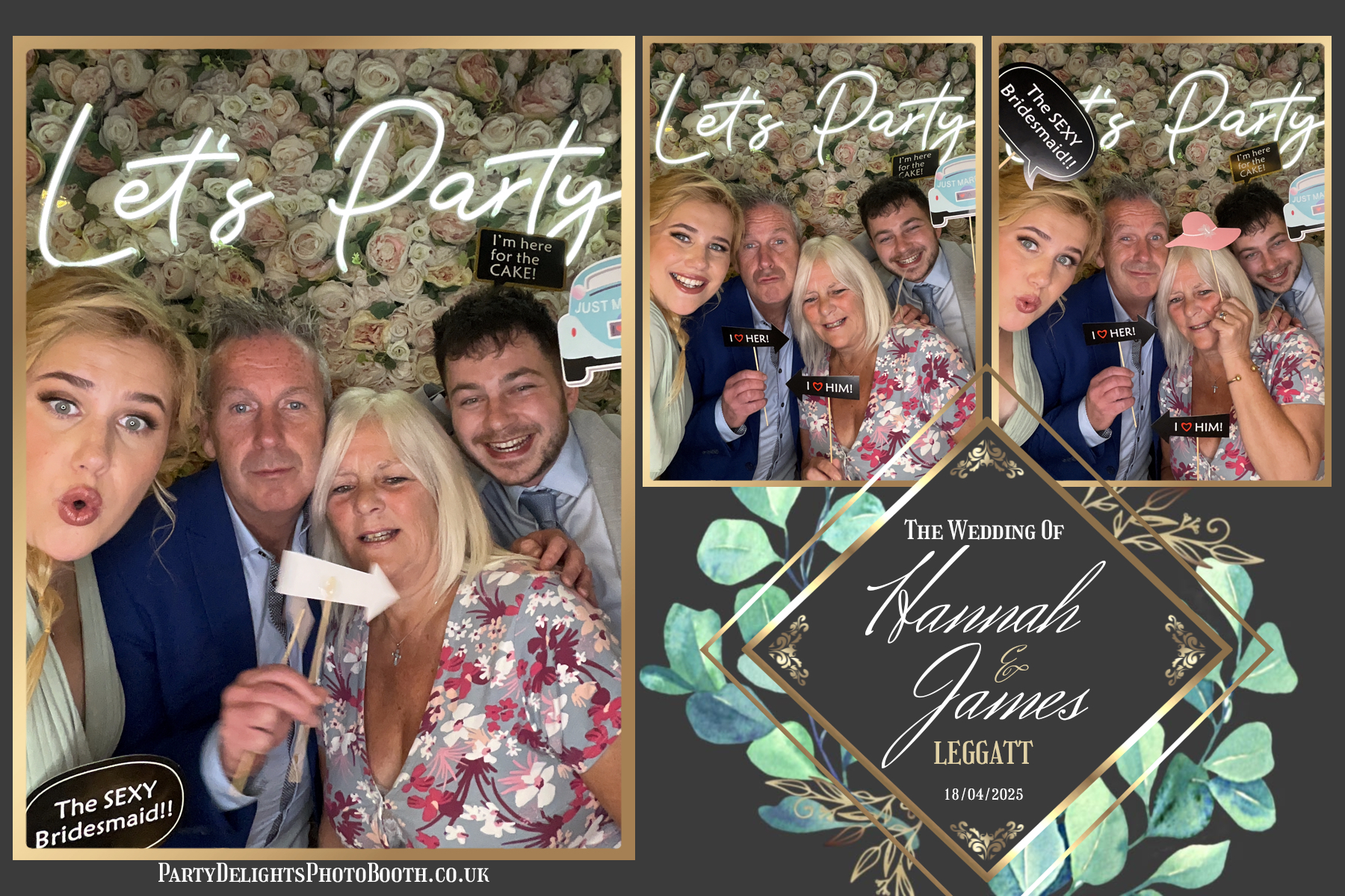 Hannah & James’ Wedding | View more photos from the event at gallery.partydelightsphotobooth.co.uk/u/PartyDelightsPhotoBooth/Hannah-James’-Wedding