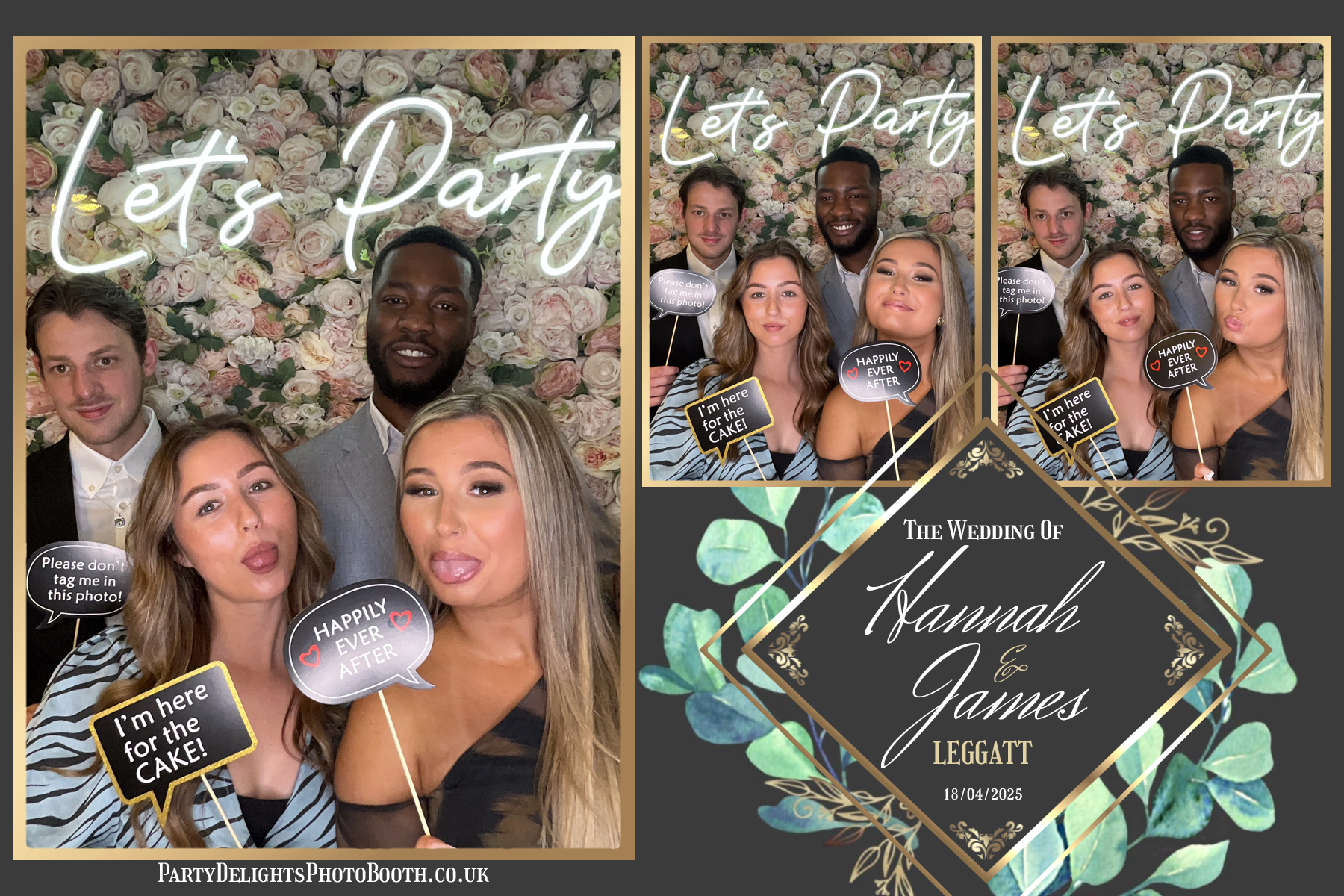 Hannah & James’ Wedding | View more photos from the event at gallery.partydelightsphotobooth.co.uk/u/PartyDelightsPhotoBooth/Hannah-James’-Wedding