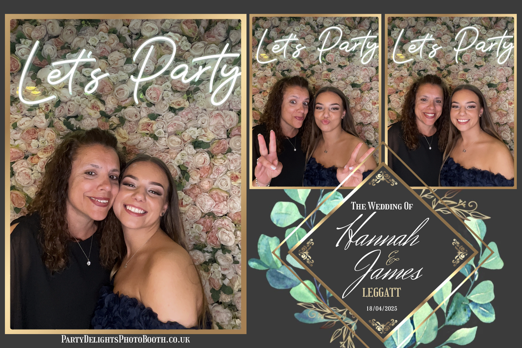 Hannah & James’ Wedding | View more photos from the event at gallery.partydelightsphotobooth.co.uk/u/PartyDelightsPhotoBooth/Hannah-James’-Wedding