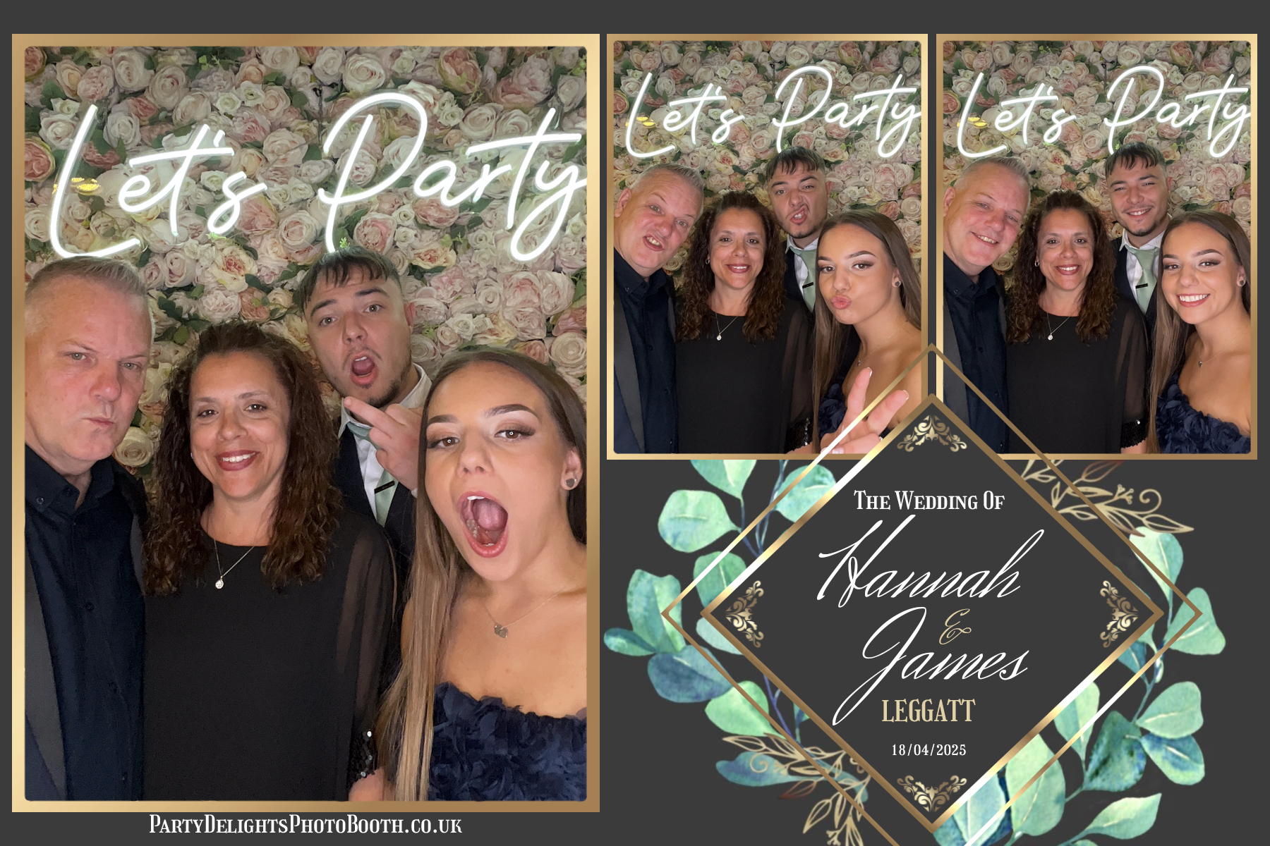 Hannah & James’ Wedding | View more photos from the event at gallery.partydelightsphotobooth.co.uk/u/PartyDelightsPhotoBooth/Hannah-James’-Wedding