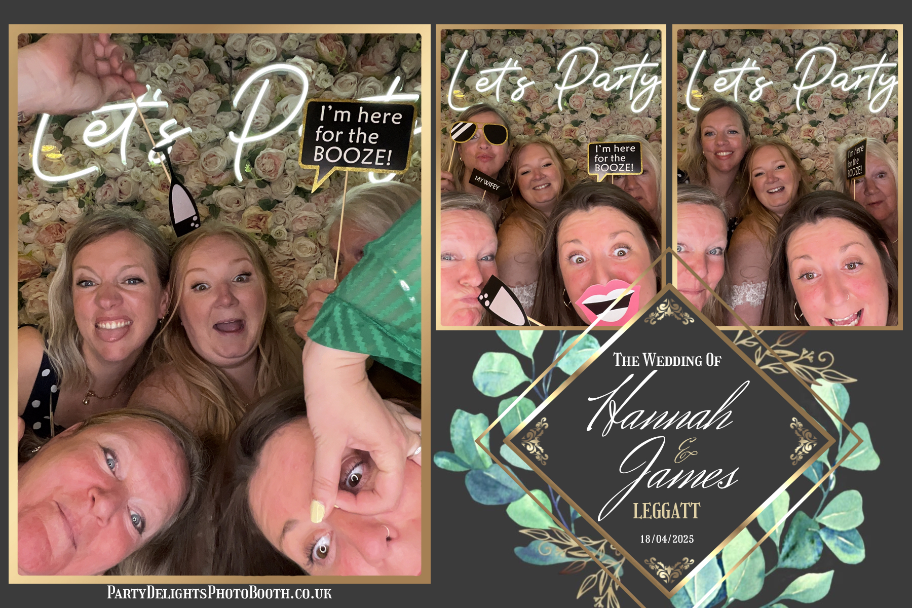 Hannah & James’ Wedding | View more photos from the event at gallery.partydelightsphotobooth.co.uk/u/PartyDelightsPhotoBooth/Hannah-James’-Wedding