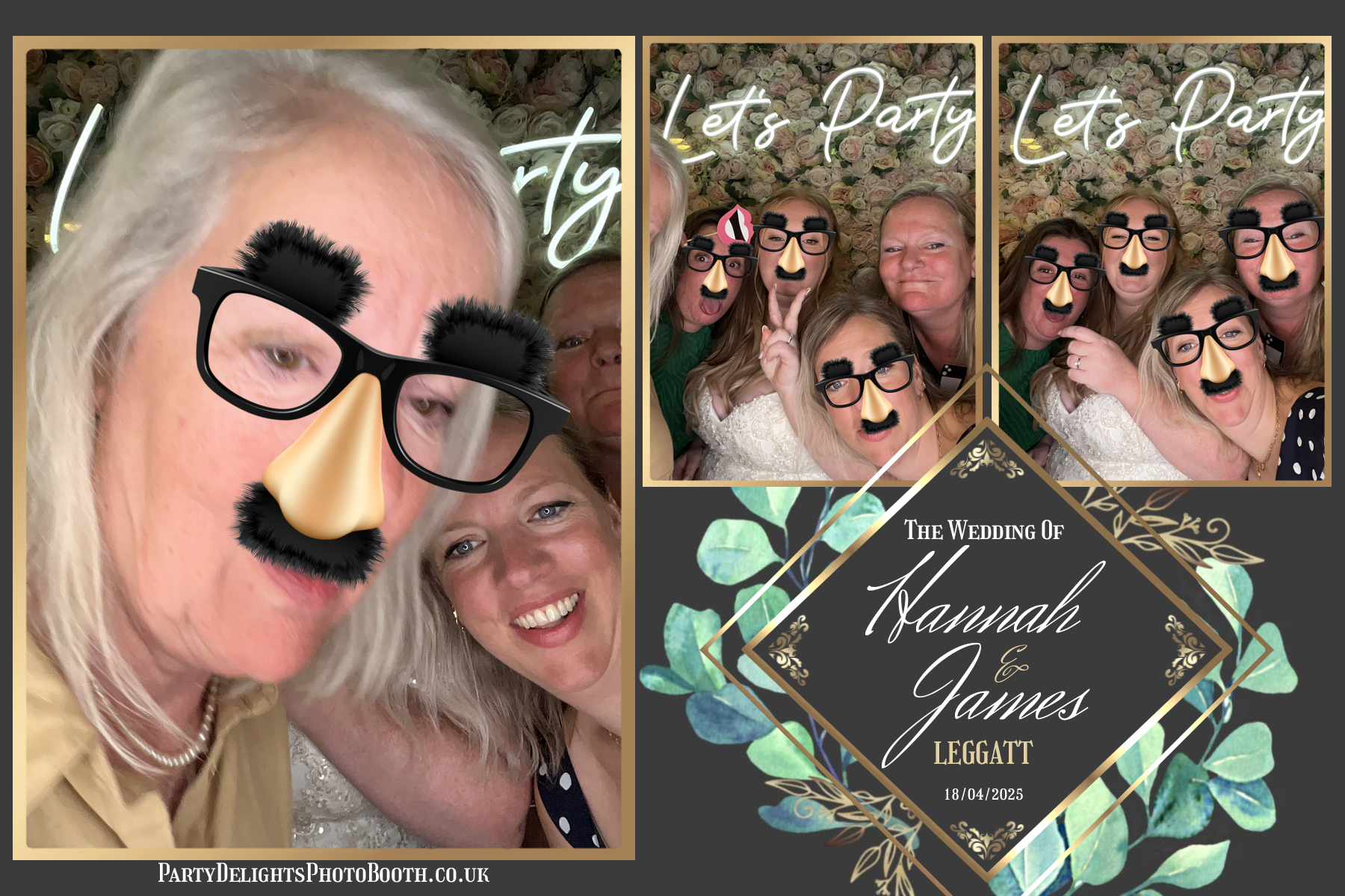 Hannah & James’ Wedding | View more photos from the event at gallery.partydelightsphotobooth.co.uk/u/PartyDelightsPhotoBooth/Hannah-James’-Wedding