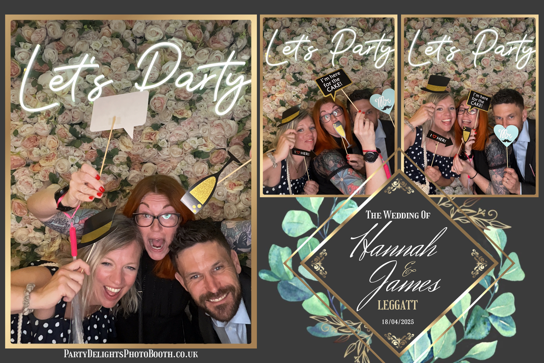 Hannah & James’ Wedding | View more photos from the event at gallery.partydelightsphotobooth.co.uk/u/PartyDelightsPhotoBooth/Hannah-James’-Wedding