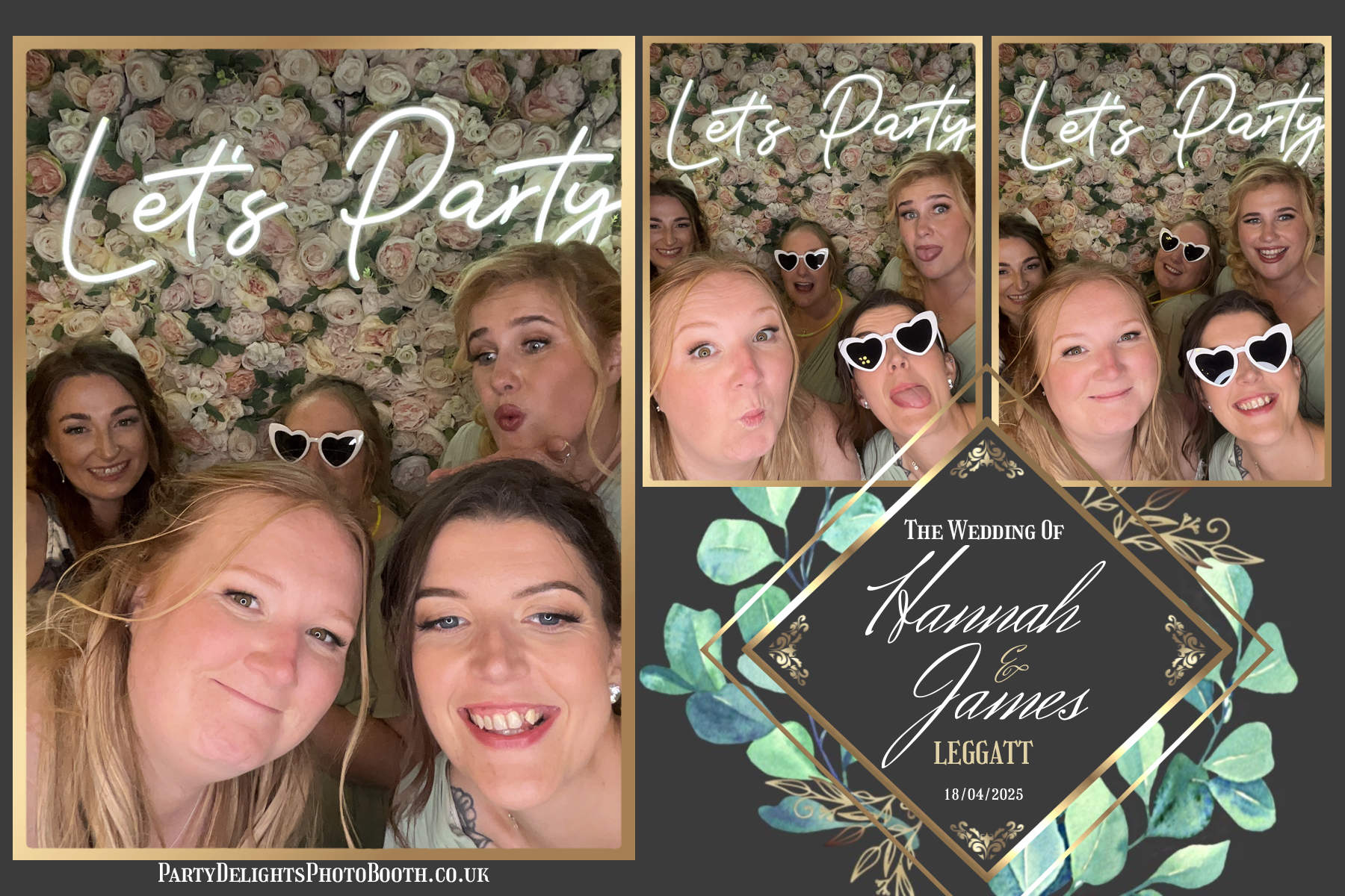 Hannah & James’ Wedding | View more photos from the event at gallery.partydelightsphotobooth.co.uk/u/PartyDelightsPhotoBooth/Hannah-James’-Wedding
