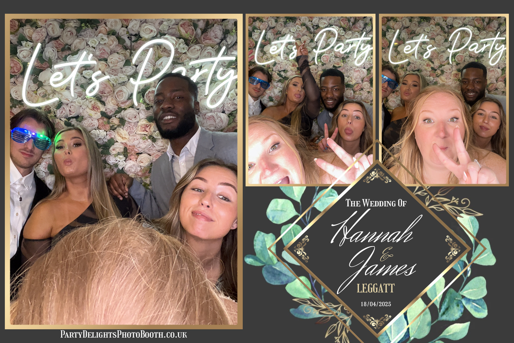 Hannah & James’ Wedding | View more photos from the event at gallery.partydelightsphotobooth.co.uk/u/PartyDelightsPhotoBooth/Hannah-James’-Wedding