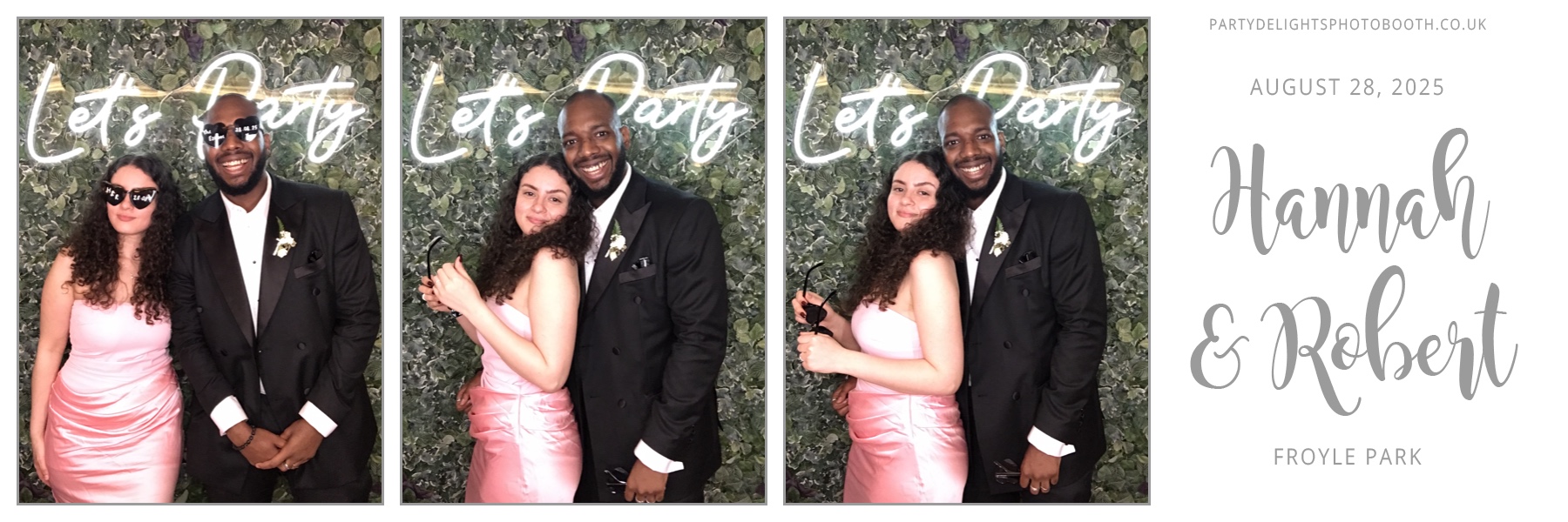 Hannah and Robert's Wedding | View more photos from the event at gallery.partydelightsphotobooth.co.uk/u/PartyDelightsPhotoBooth/Hannah-and-Roberts-Wedding