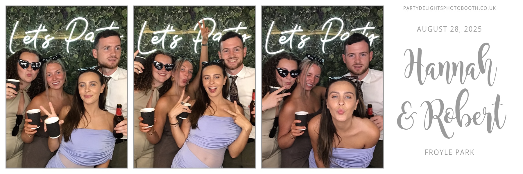 Hannah and Robert's Wedding | View more photos from the event at gallery.partydelightsphotobooth.co.uk/u/PartyDelightsPhotoBooth/Hannah-and-Roberts-Wedding