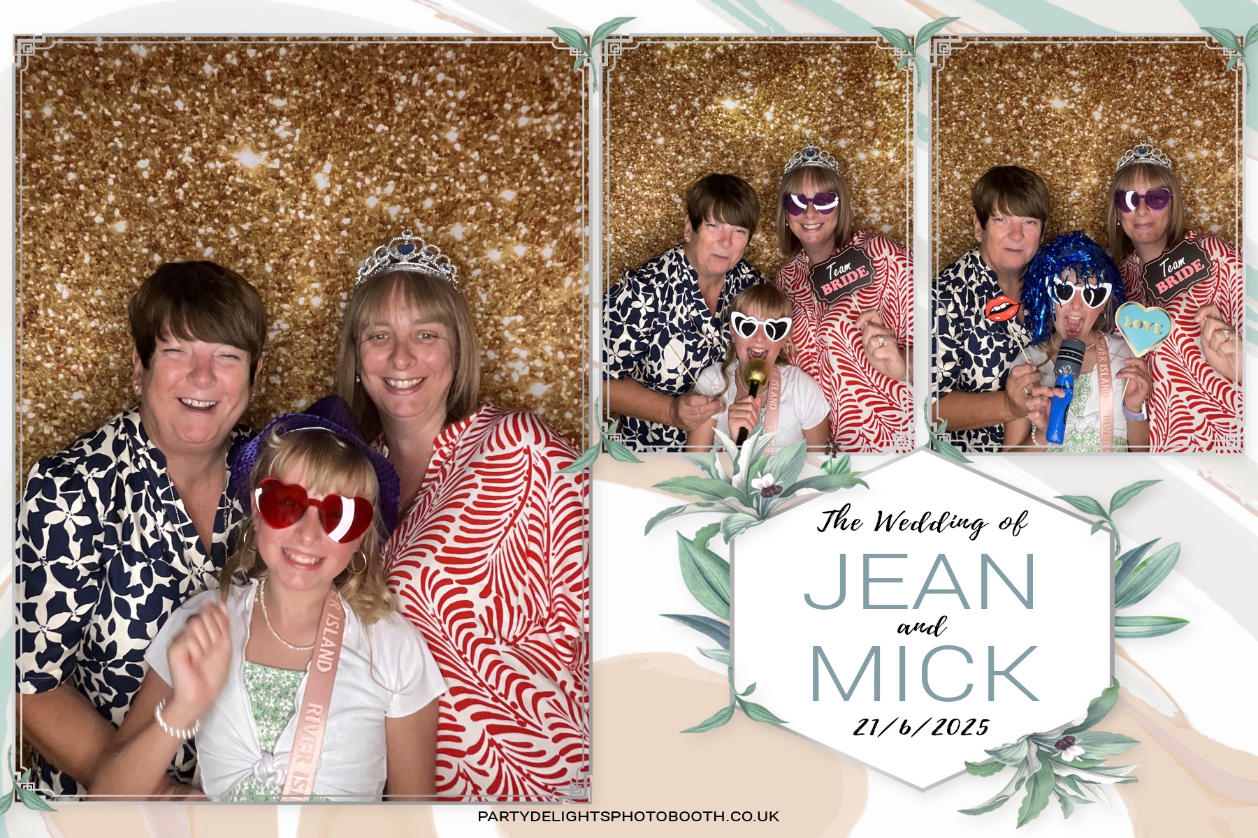 Jean and Mick’s wedding | View more photos from the event at gallery.partydelightsphotobooth.co.uk/u/PartyDelightsPhotoBooth/Jean-and-Mick’s-wedding