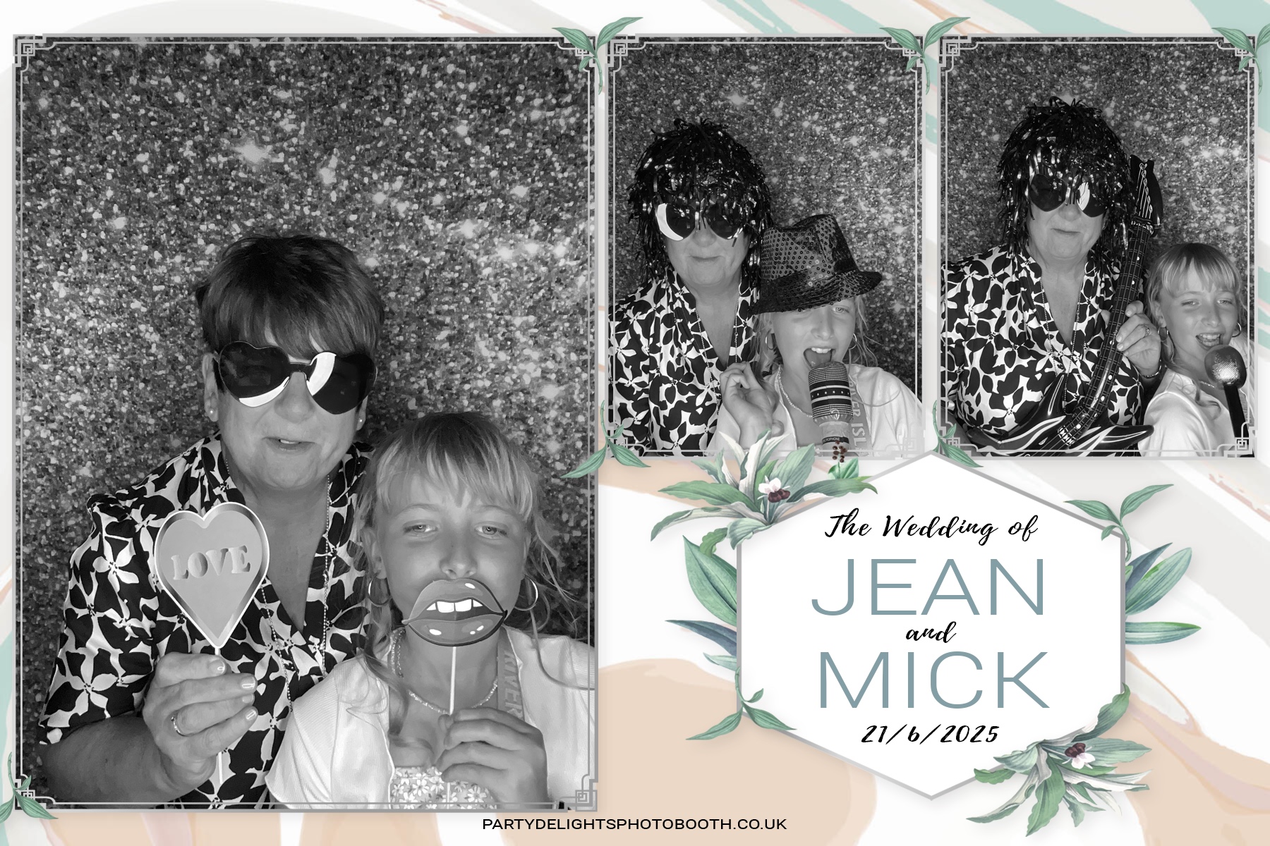 Jean and Mick’s wedding | View more photos from the event at gallery.partydelightsphotobooth.co.uk/u/PartyDelightsPhotoBooth/Jean-and-Mick’s-wedding