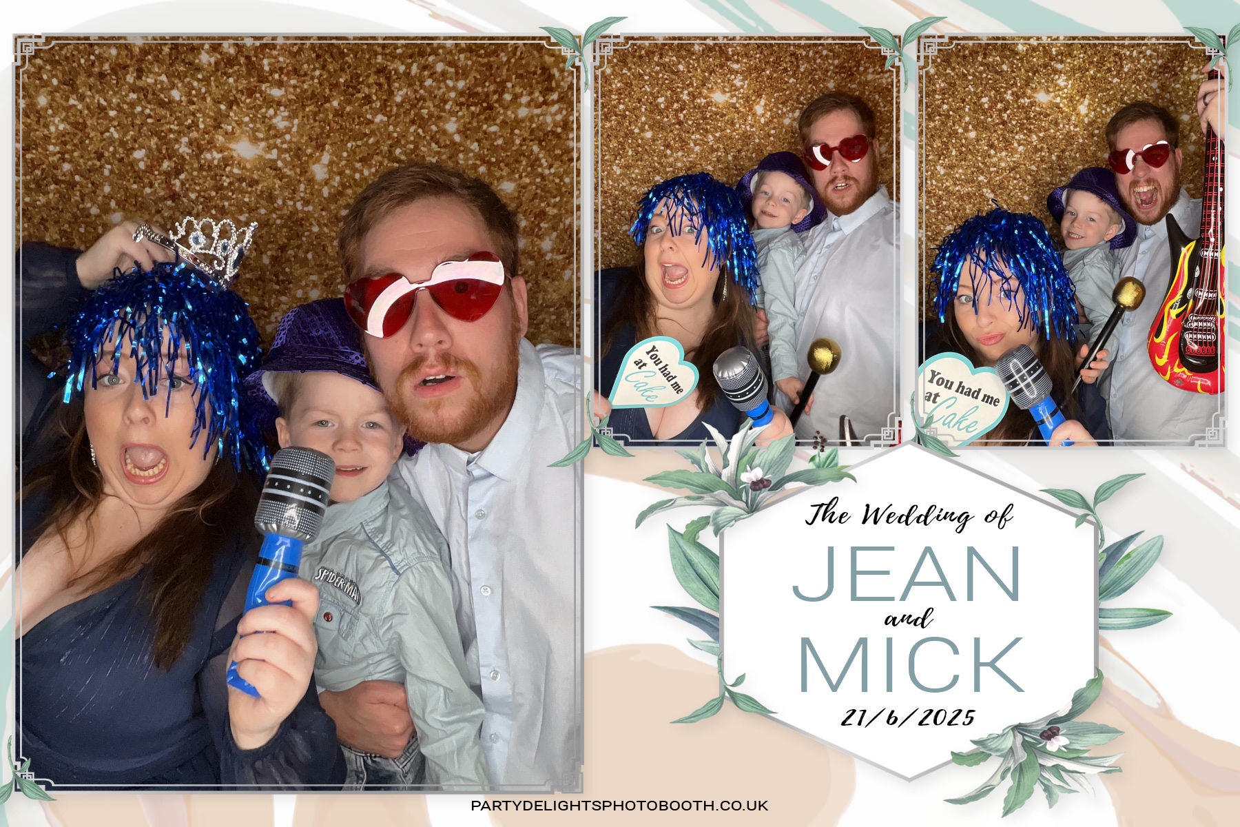 Jean and Mick’s wedding | View more photos from the event at gallery.partydelightsphotobooth.co.uk/u/PartyDelightsPhotoBooth/Jean-and-Mick’s-wedding