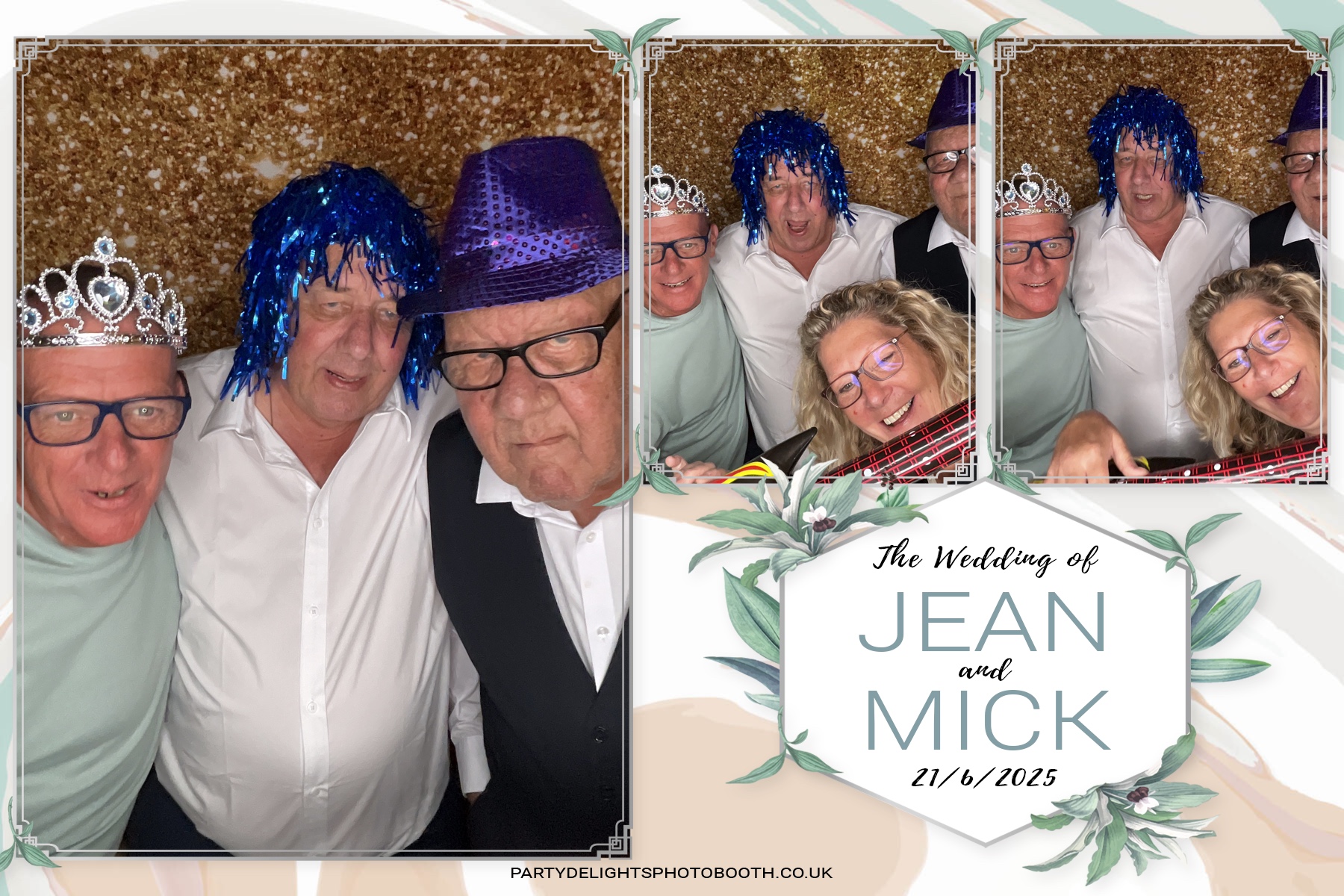 Jean and Mick’s wedding | View more photos from the event at gallery.partydelightsphotobooth.co.uk/u/PartyDelightsPhotoBooth/Jean-and-Mick’s-wedding