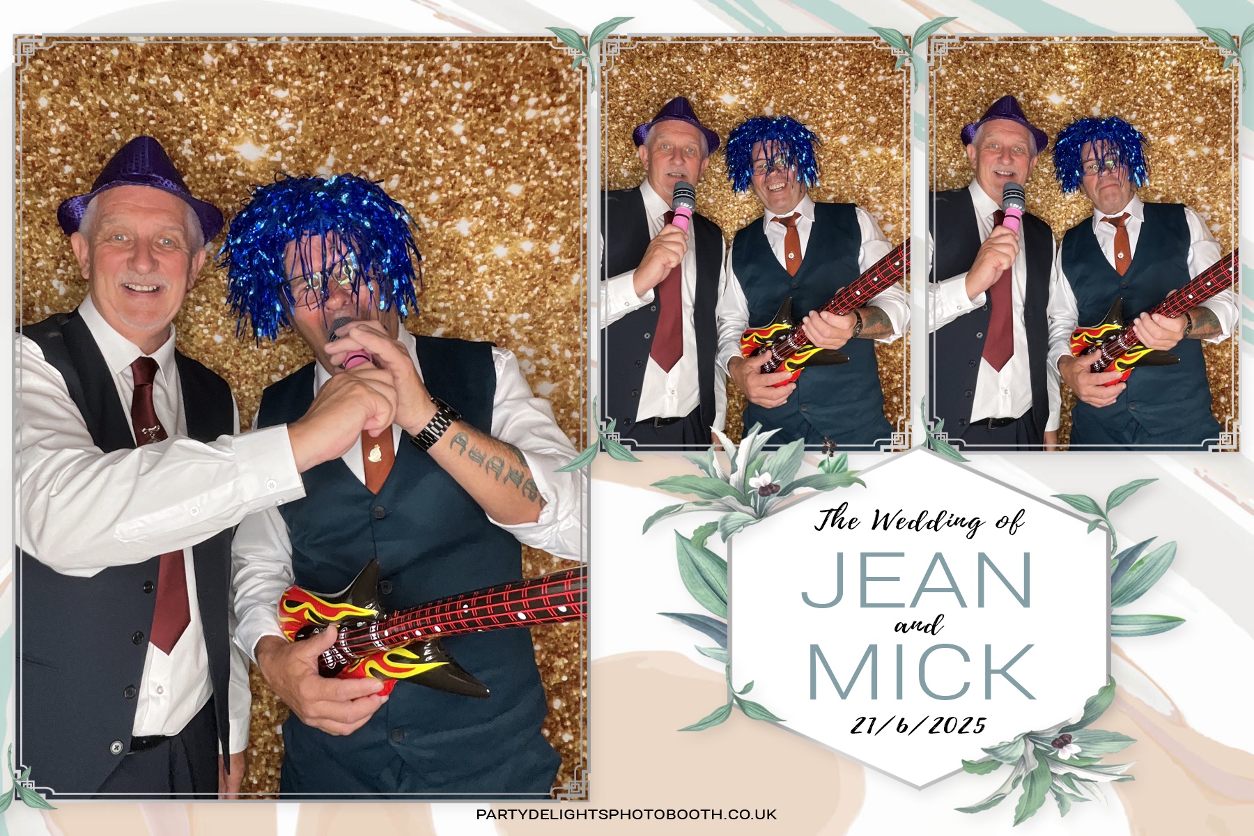 Jean and Mick’s wedding | View more photos from the event at gallery.partydelightsphotobooth.co.uk/u/PartyDelightsPhotoBooth/Jean-and-Mick’s-wedding