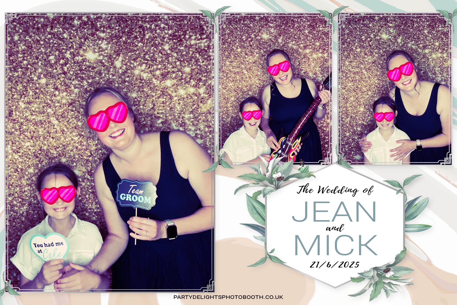 Jean and Mick’s wedding | View more photos from the event at gallery.partydelightsphotobooth.co.uk/u/PartyDelightsPhotoBooth/Jean-and-Mick’s-wedding