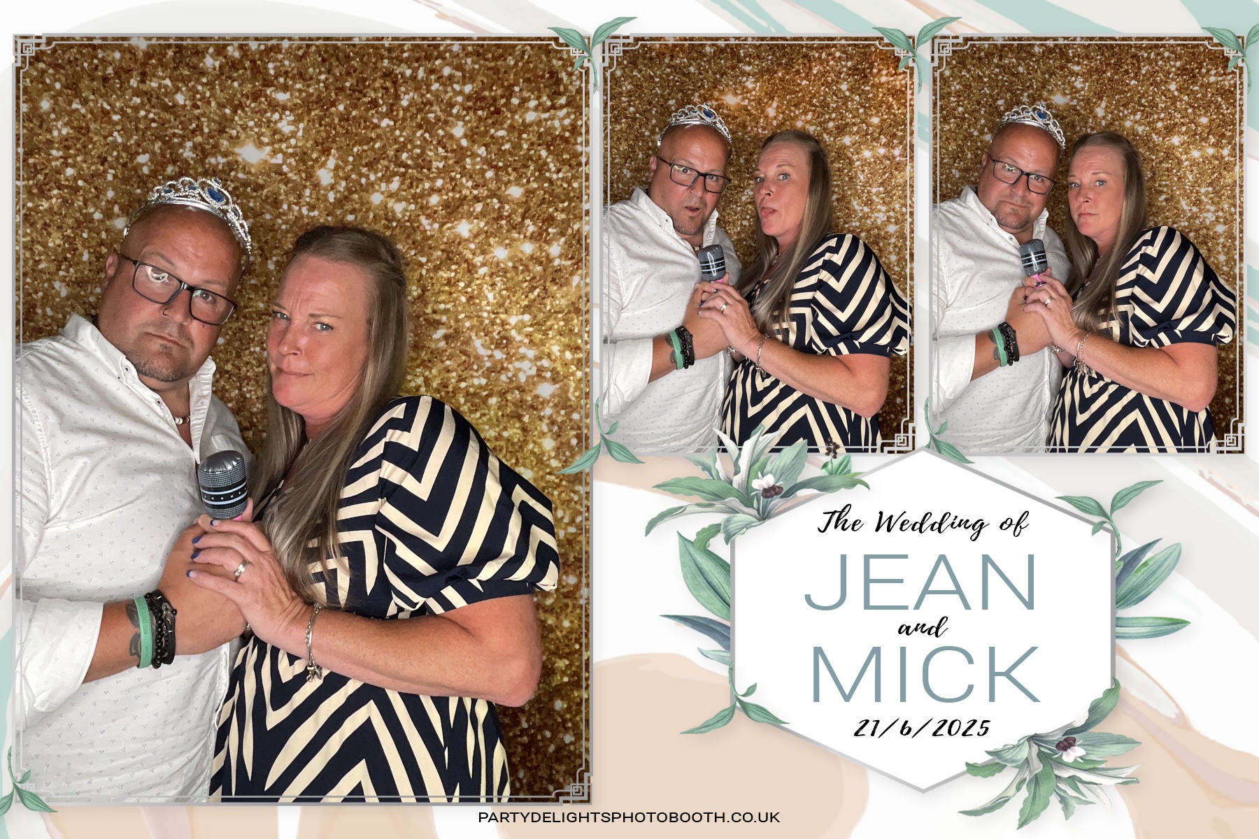 Jean and Mick’s wedding | View more photos from the event at gallery.partydelightsphotobooth.co.uk/u/PartyDelightsPhotoBooth/Jean-and-Mick’s-wedding