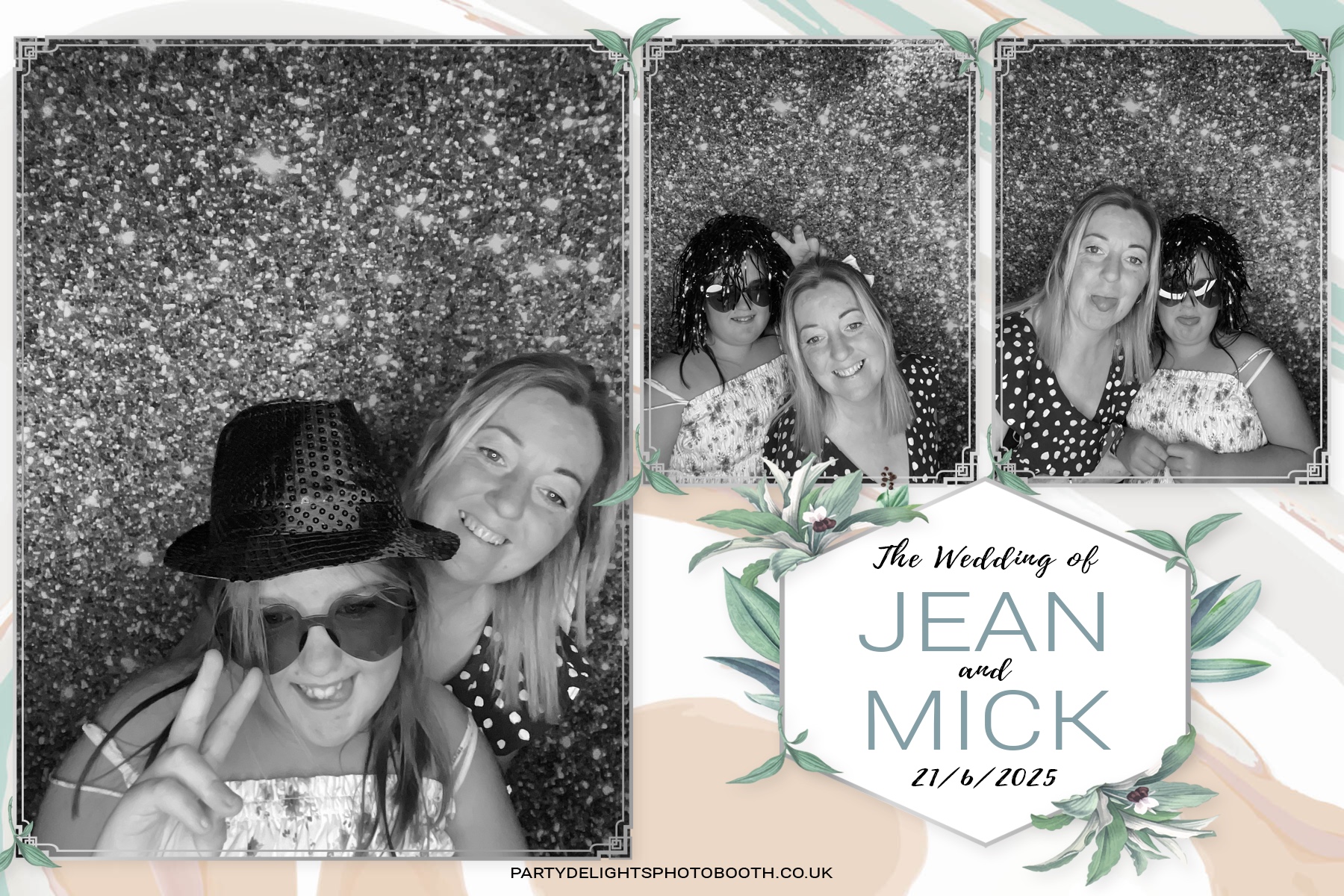 Jean and Mick’s wedding | View more photos from the event at gallery.partydelightsphotobooth.co.uk/u/PartyDelightsPhotoBooth/Jean-and-Mick’s-wedding