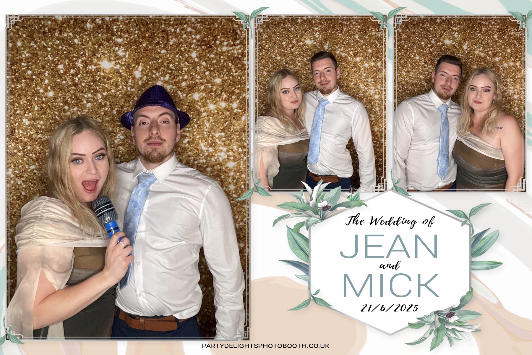 Jean and Mick’s wedding | View more photos from the event at gallery.partydelightsphotobooth.co.uk/u/PartyDelightsPhotoBooth/Jean-and-Mick’s-wedding