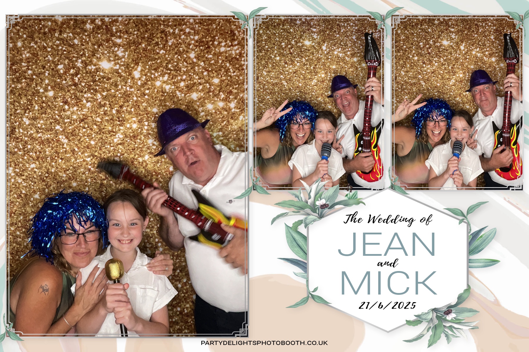 Jean and Mick’s wedding | View more photos from the event at gallery.partydelightsphotobooth.co.uk/u/PartyDelightsPhotoBooth/Jean-and-Mick’s-wedding