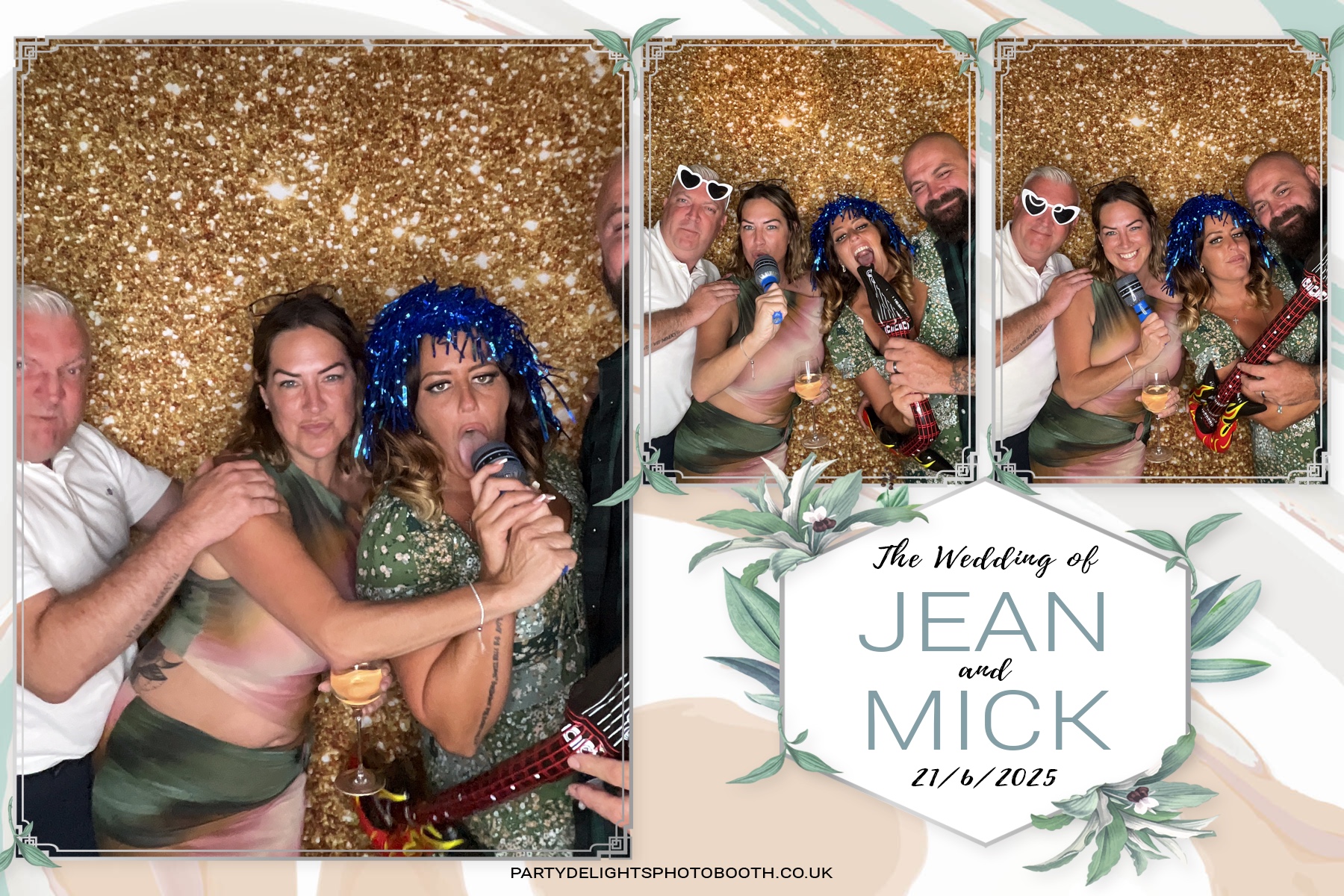 Jean and Mick’s wedding | View more photos from the event at gallery.partydelightsphotobooth.co.uk/u/PartyDelightsPhotoBooth/Jean-and-Mick’s-wedding