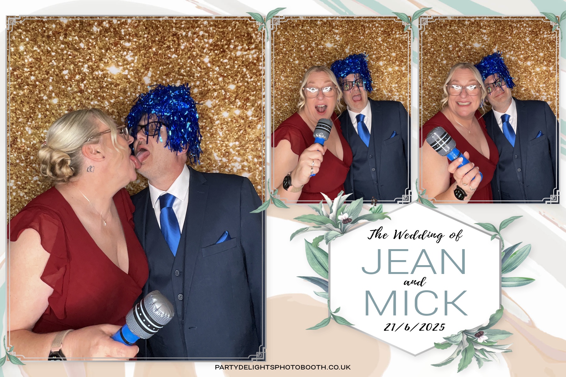 Jean and Mick’s wedding | View more photos from the event at gallery.partydelightsphotobooth.co.uk/u/PartyDelightsPhotoBooth/Jean-and-Mick’s-wedding