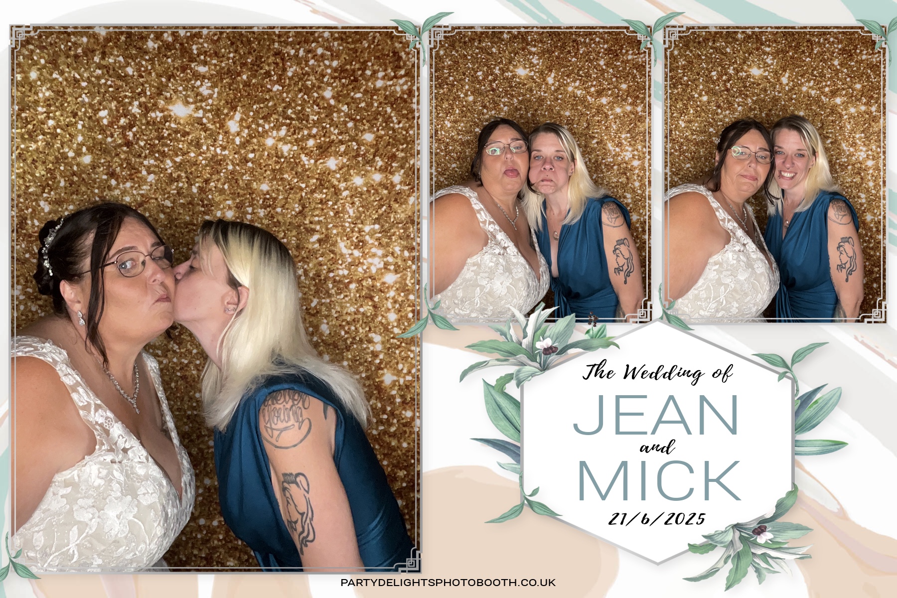 Jean and Mick’s wedding | View more photos from the event at gallery.partydelightsphotobooth.co.uk/u/PartyDelightsPhotoBooth/Jean-and-Mick’s-wedding