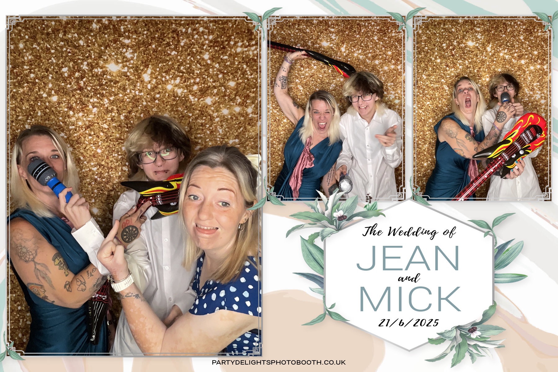 Jean and Mick’s wedding | View more photos from the event at gallery.partydelightsphotobooth.co.uk/u/PartyDelightsPhotoBooth/Jean-and-Mick’s-wedding