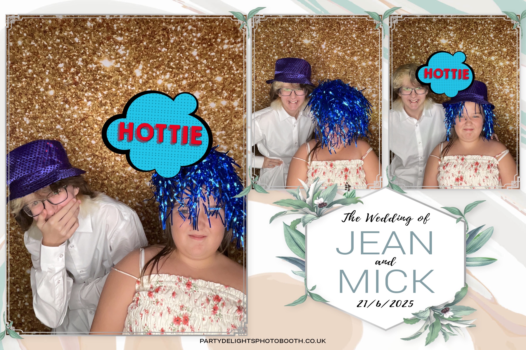 Jean and Mick’s wedding | View more photos from the event at gallery.partydelightsphotobooth.co.uk/u/PartyDelightsPhotoBooth/Jean-and-Mick’s-wedding