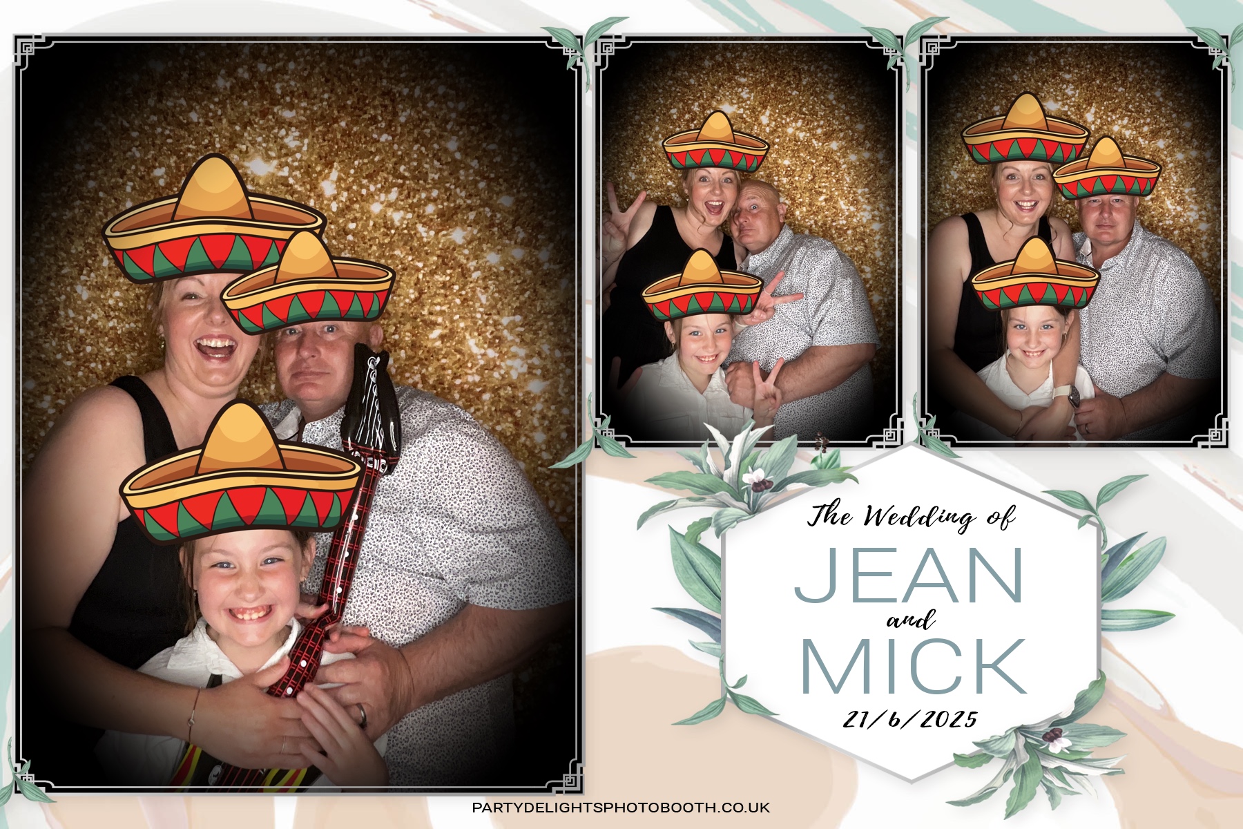 Jean and Mick’s wedding | View more photos from the event at gallery.partydelightsphotobooth.co.uk/u/PartyDelightsPhotoBooth/Jean-and-Mick’s-wedding