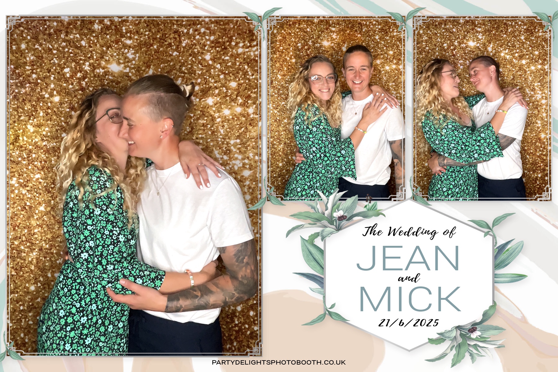 Jean and Mick’s wedding | View more photos from the event at gallery.partydelightsphotobooth.co.uk/u/PartyDelightsPhotoBooth/Jean-and-Mick’s-wedding