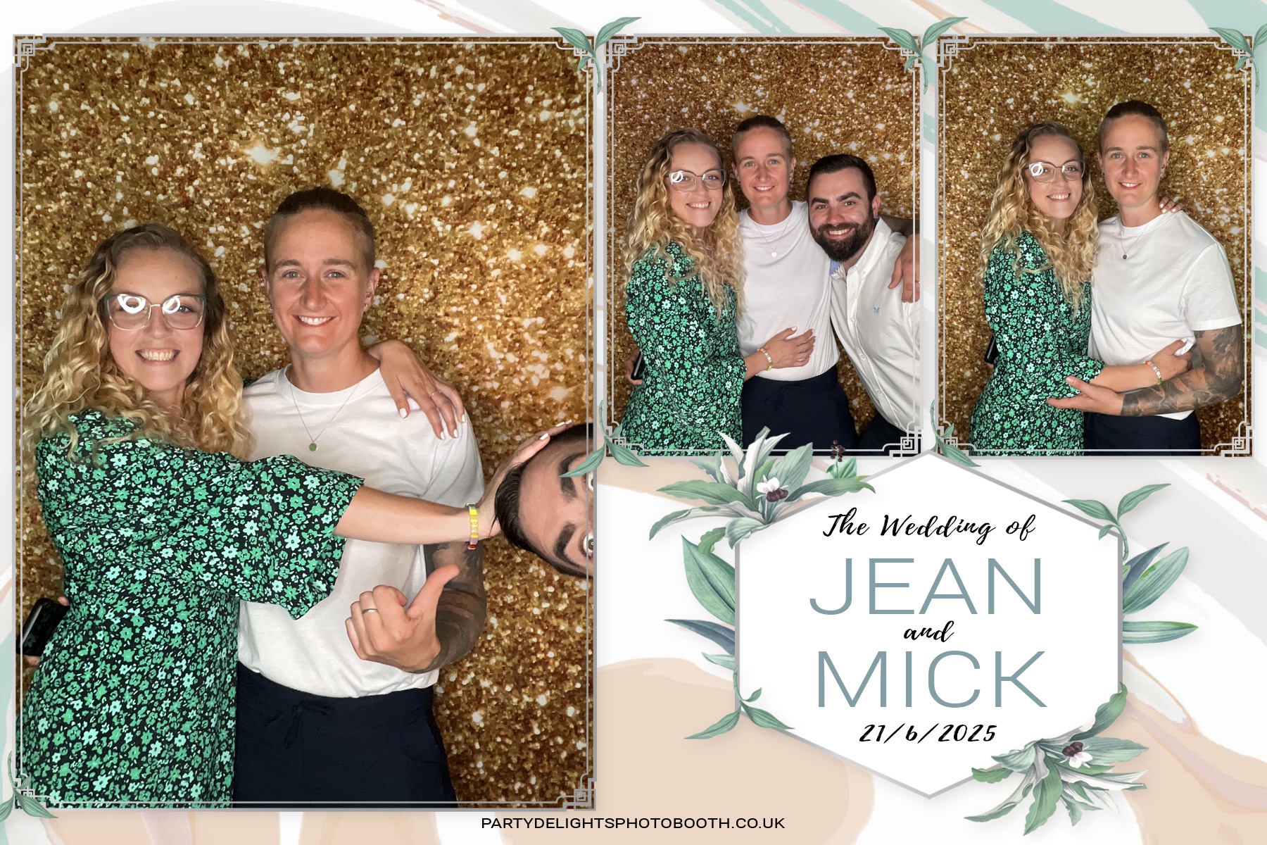 Jean and Mick’s wedding | View more photos from the event at gallery.partydelightsphotobooth.co.uk/u/PartyDelightsPhotoBooth/Jean-and-Mick’s-wedding