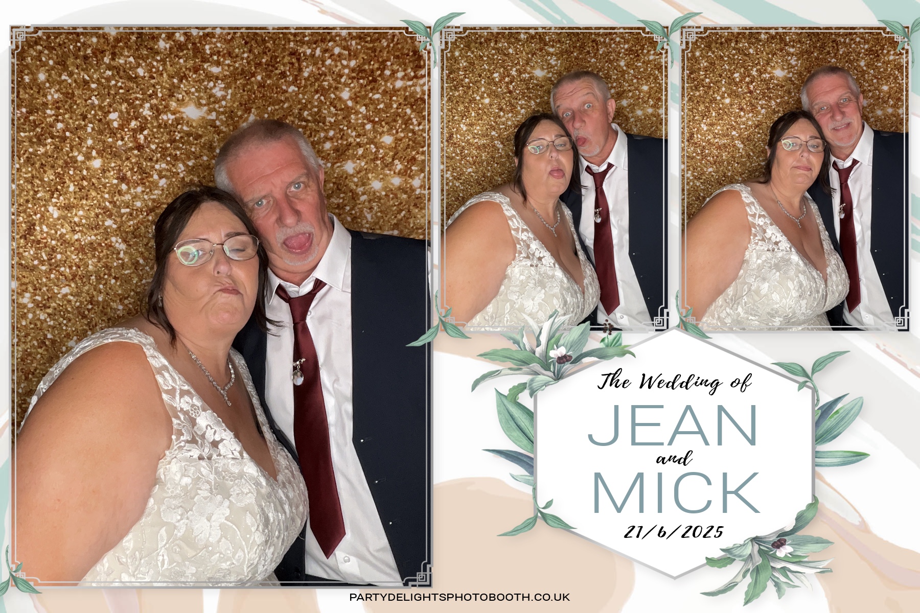 Jean and Mick’s wedding | View more photos from the event at gallery.partydelightsphotobooth.co.uk/u/PartyDelightsPhotoBooth/Jean-and-Mick’s-wedding