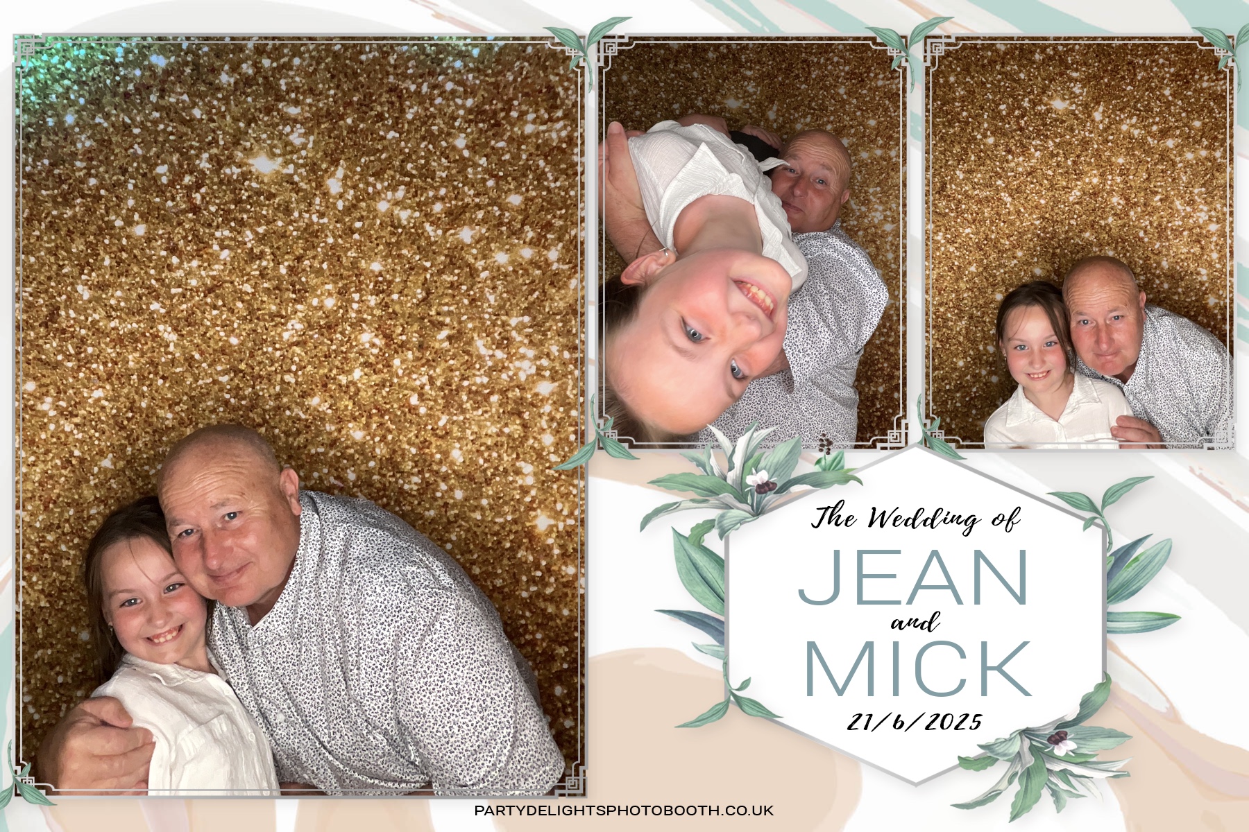 Jean and Mick’s wedding | View more photos from the event at gallery.partydelightsphotobooth.co.uk/u/PartyDelightsPhotoBooth/Jean-and-Mick’s-wedding