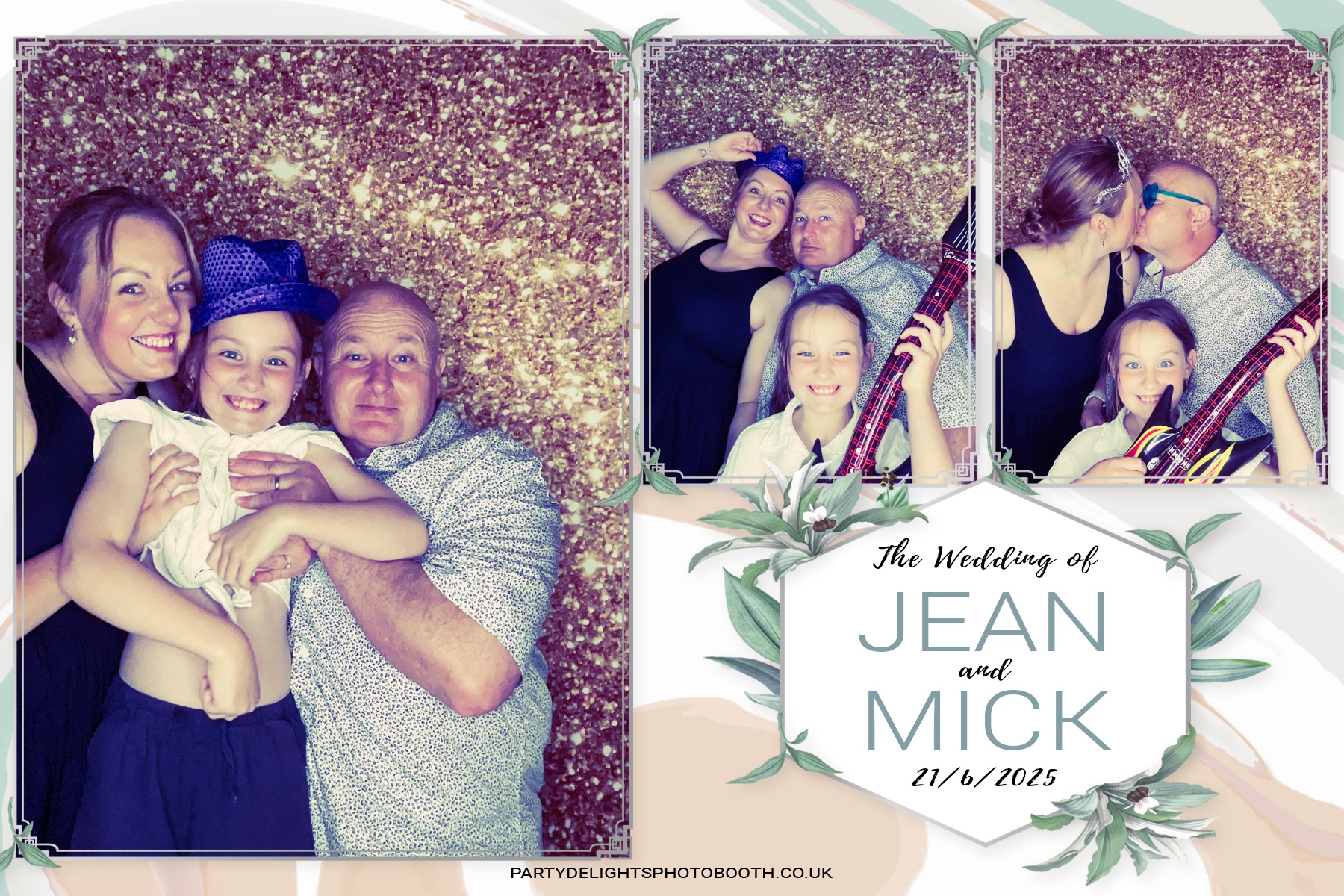Jean and Mick’s wedding | View more photos from the event at gallery.partydelightsphotobooth.co.uk/u/PartyDelightsPhotoBooth/Jean-and-Mick’s-wedding