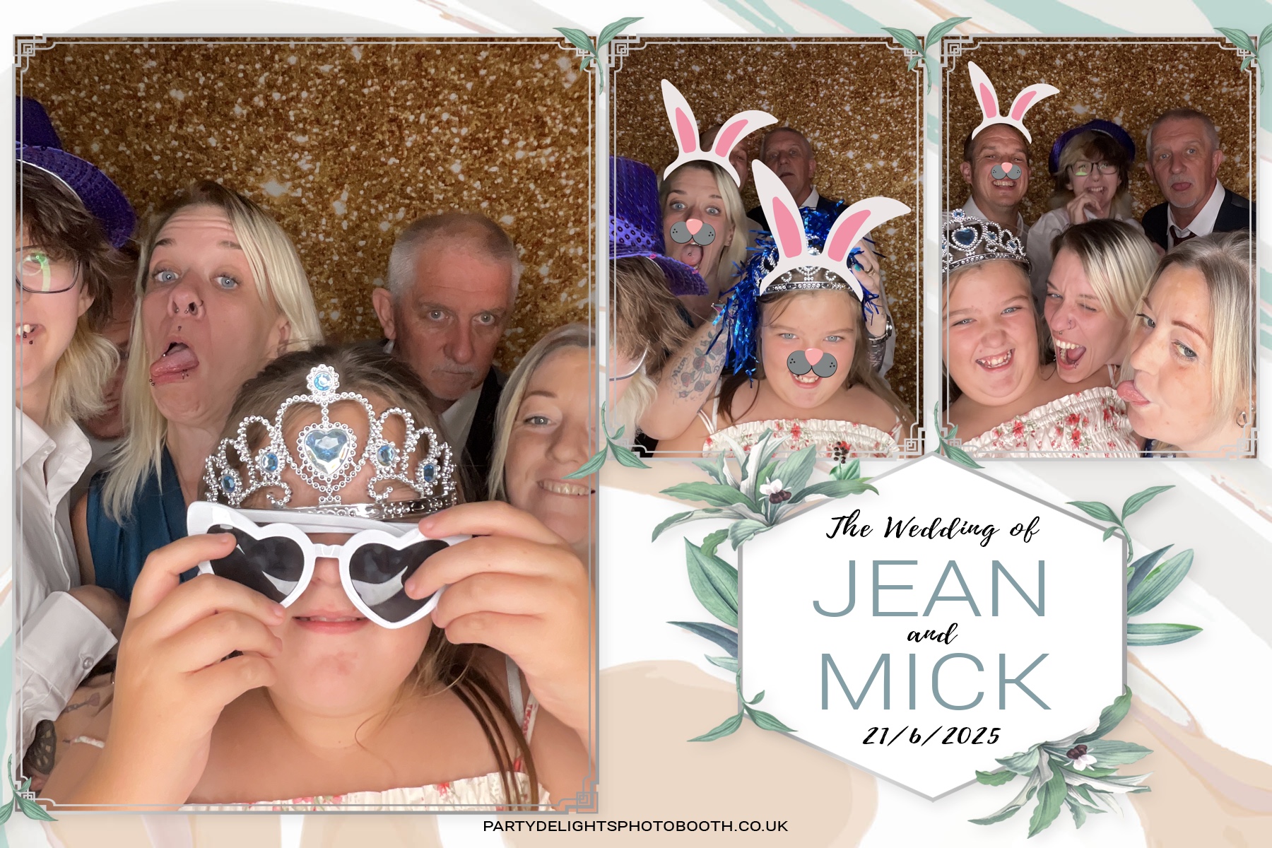 Jean and Mick’s wedding | View more photos from the event at gallery.partydelightsphotobooth.co.uk/u/PartyDelightsPhotoBooth/Jean-and-Mick’s-wedding