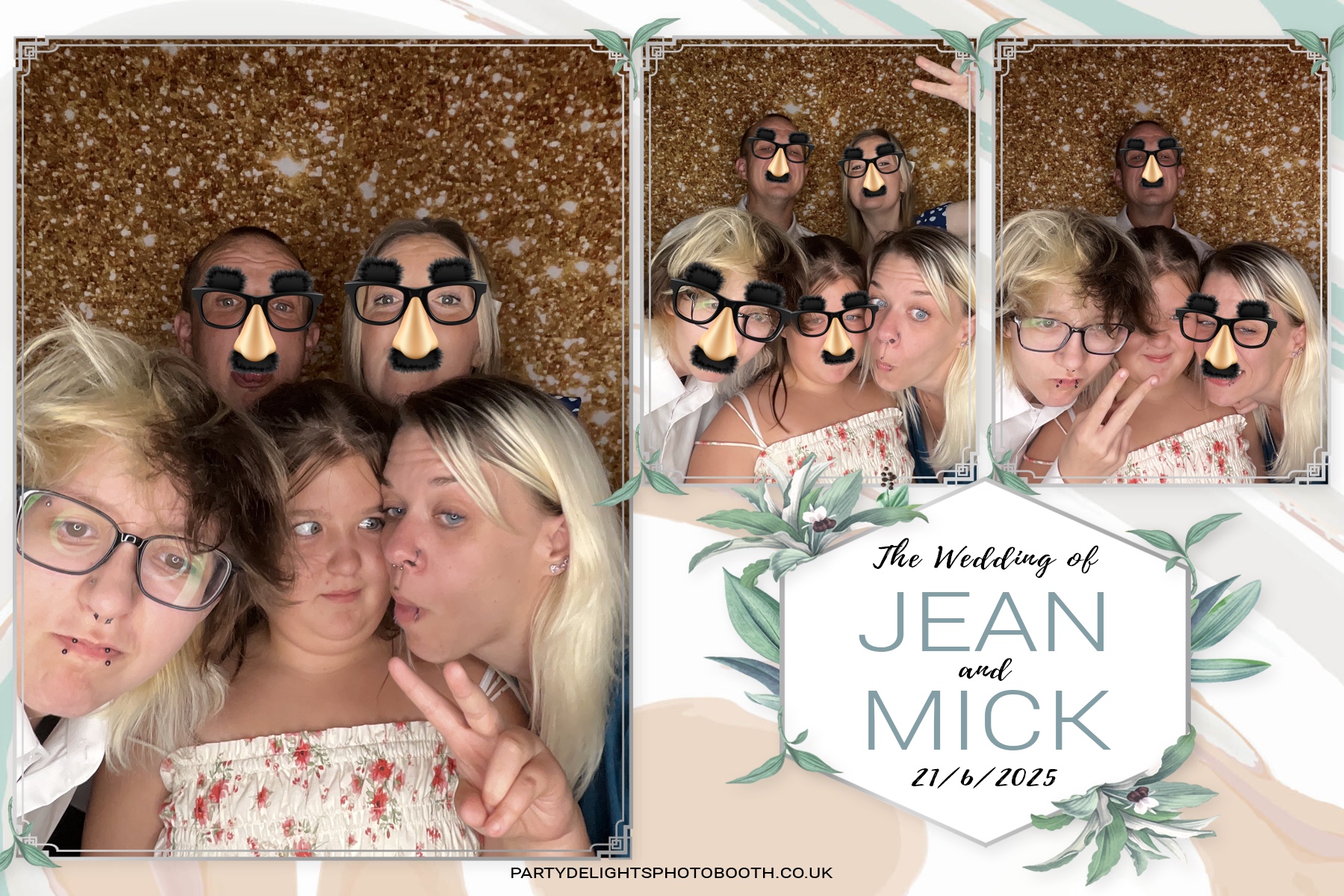 Jean and Mick’s wedding | View more photos from the event at gallery.partydelightsphotobooth.co.uk/u/PartyDelightsPhotoBooth/Jean-and-Mick’s-wedding