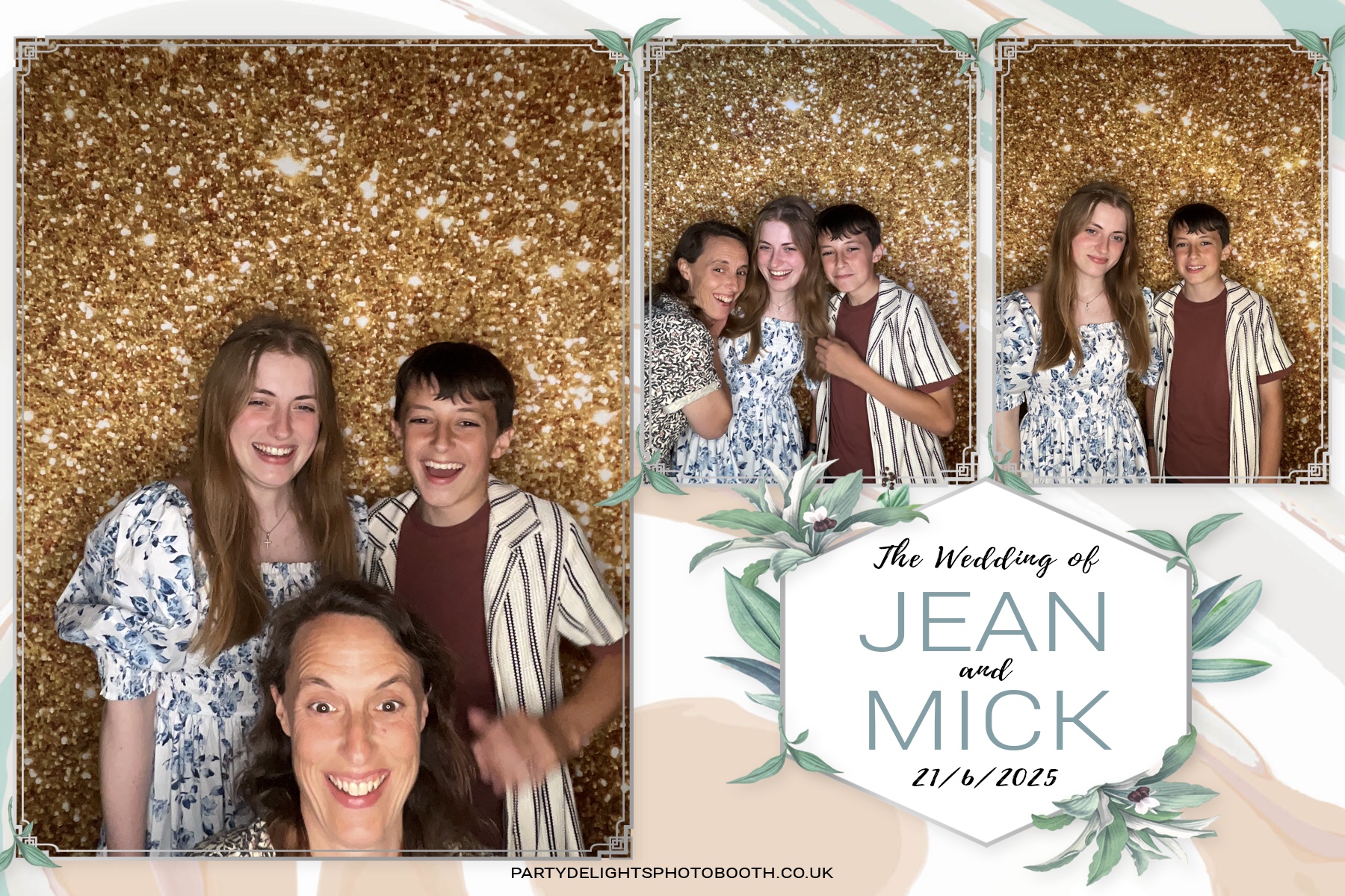 Jean and Mick’s wedding | View more photos from the event at gallery.partydelightsphotobooth.co.uk/u/PartyDelightsPhotoBooth/Jean-and-Mick’s-wedding