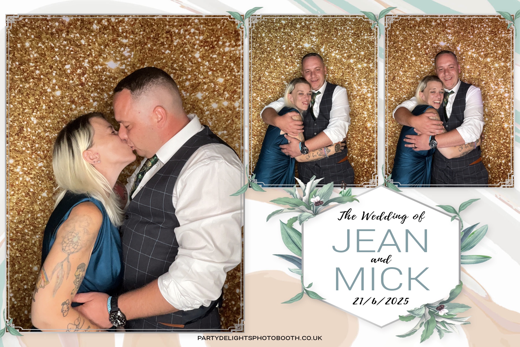 Jean and Mick’s wedding | View more photos from the event at gallery.partydelightsphotobooth.co.uk/u/PartyDelightsPhotoBooth/Jean-and-Mick’s-wedding