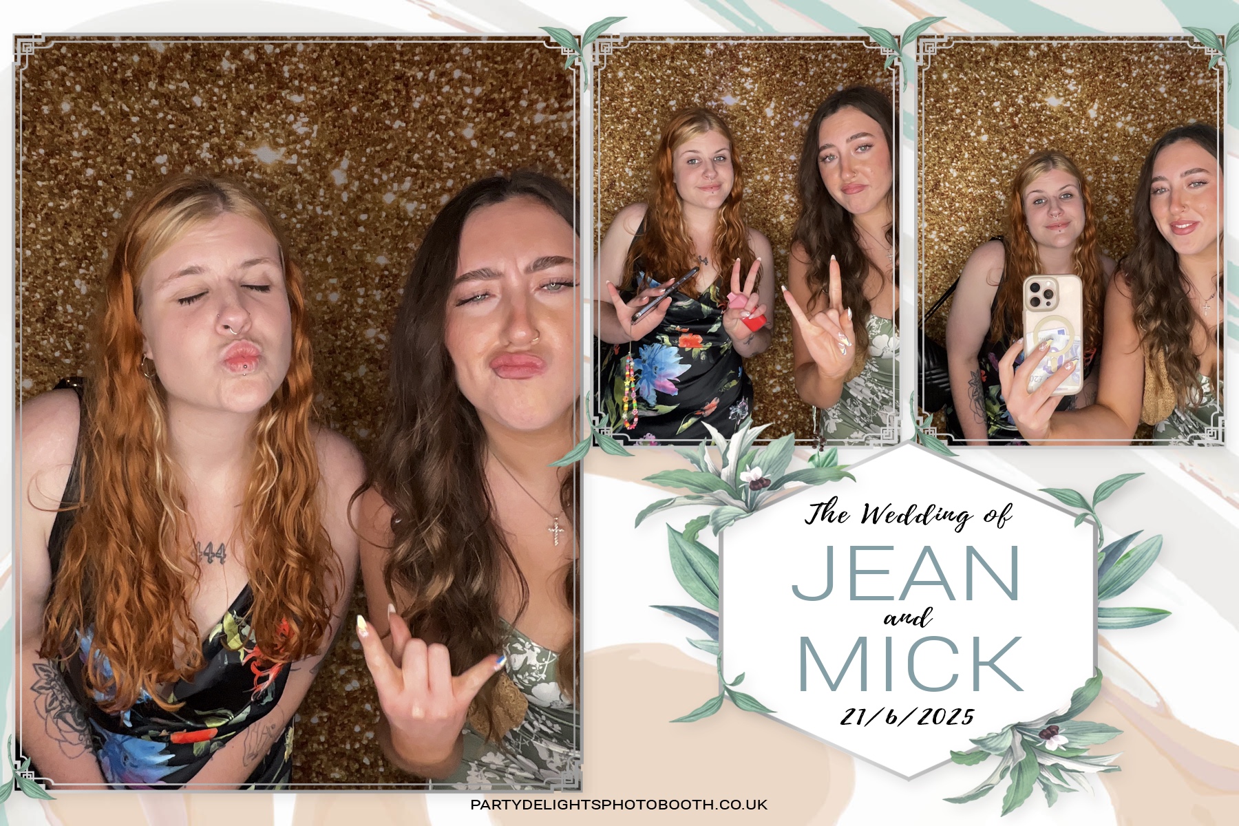 Jean and Mick’s wedding | View more photos from the event at gallery.partydelightsphotobooth.co.uk/u/PartyDelightsPhotoBooth/Jean-and-Mick’s-wedding