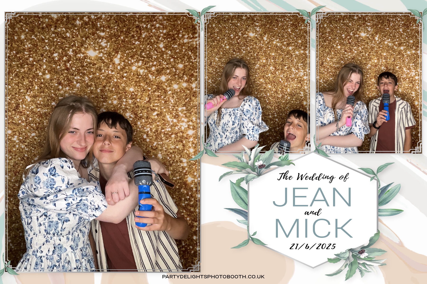 Jean and Mick’s wedding | View more photos from the event at gallery.partydelightsphotobooth.co.uk/u/PartyDelightsPhotoBooth/Jean-and-Mick’s-wedding