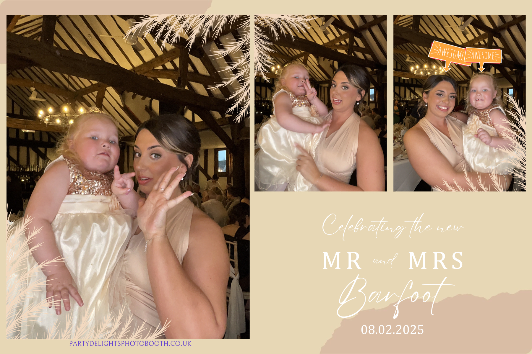 Jess & Loui's Wedding | View more photos from the event at gallery.partydelightsphotobooth.co.uk/u/PartyDelightsPhotoBooth/Jess-Louis-Wedding
