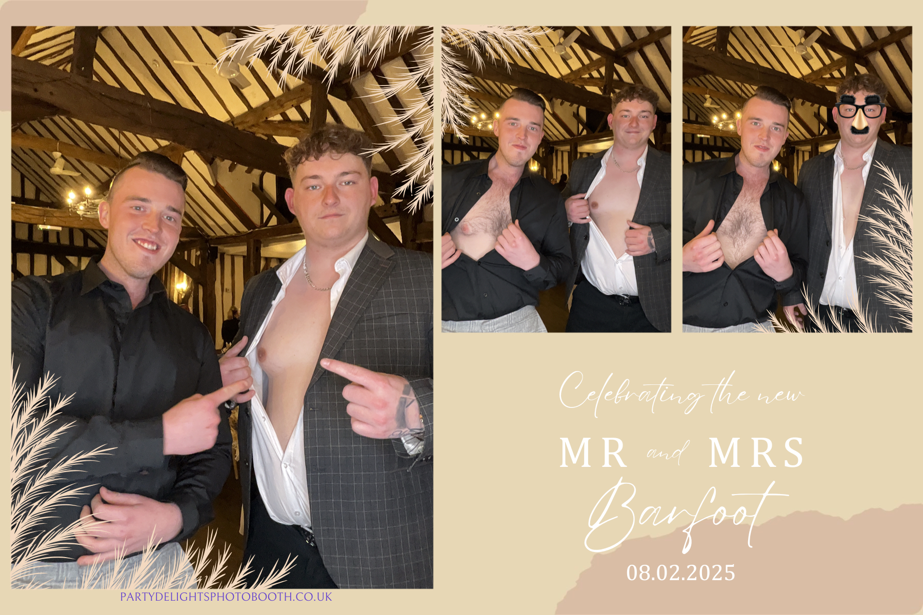 Jess & Loui's Wedding | View more photos from the event at gallery.partydelightsphotobooth.co.uk/u/PartyDelightsPhotoBooth/Jess-Louis-Wedding
