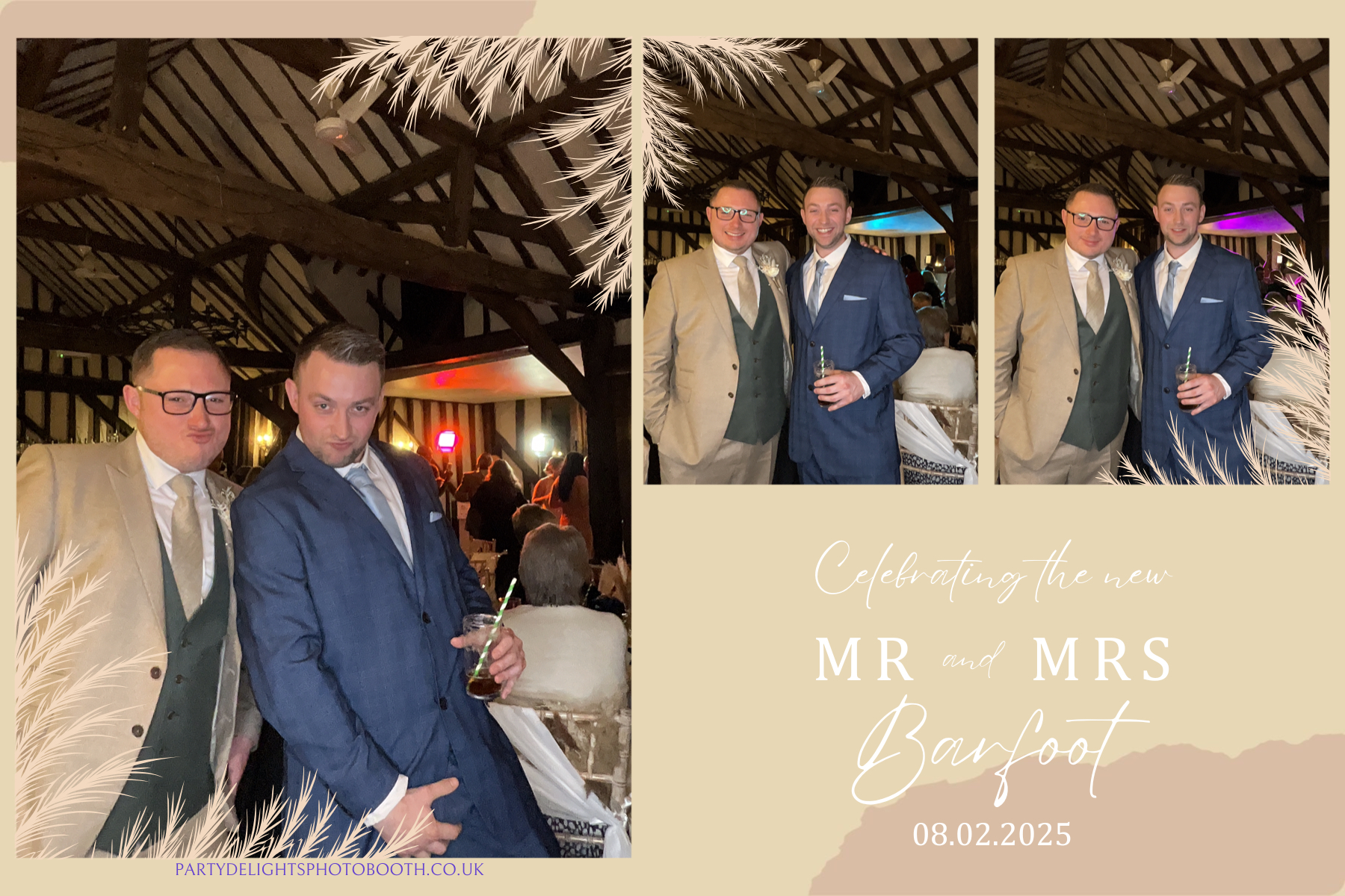 Jess & Loui's Wedding | View more photos from the event at gallery.partydelightsphotobooth.co.uk/u/PartyDelightsPhotoBooth/Jess-Louis-Wedding