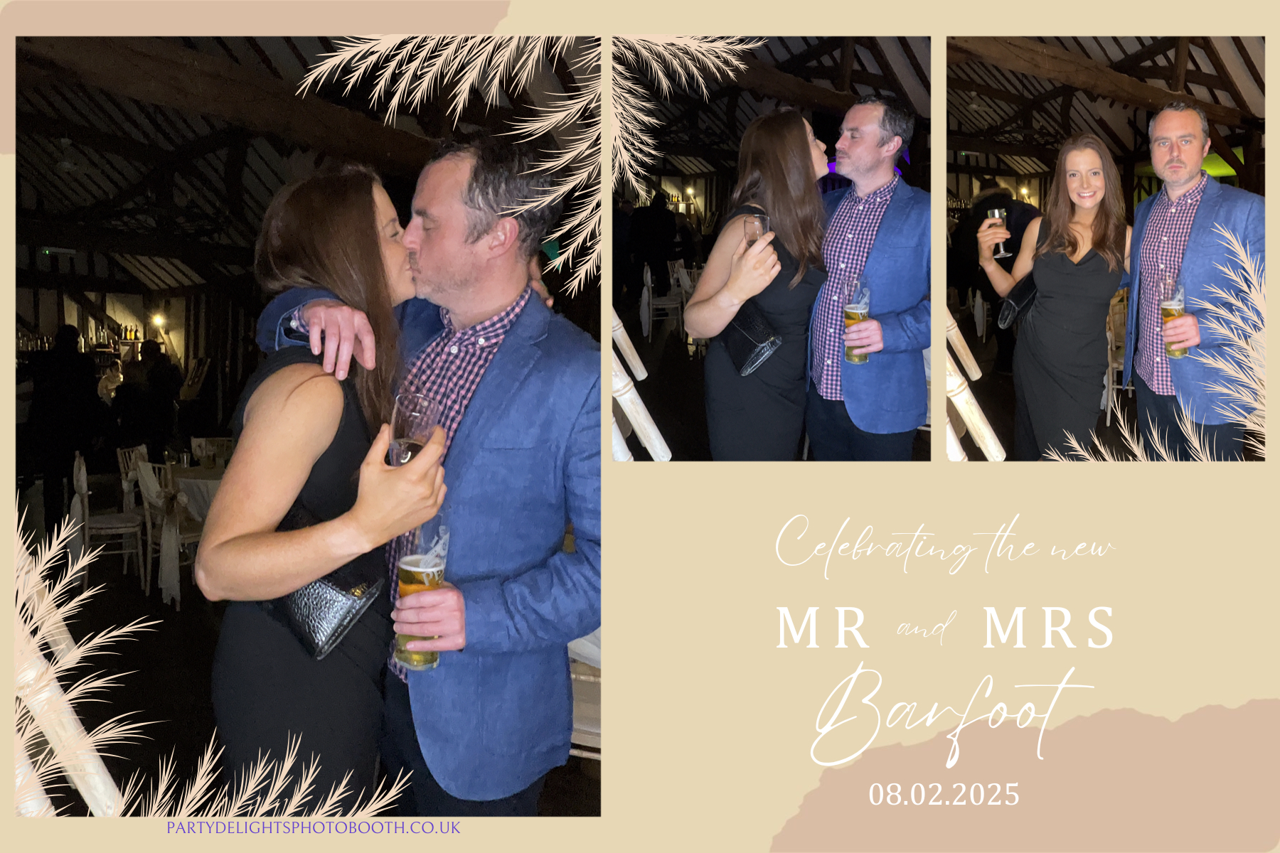 Jess & Loui's Wedding | View more photos from the event at gallery.partydelightsphotobooth.co.uk/u/PartyDelightsPhotoBooth/Jess-Louis-Wedding