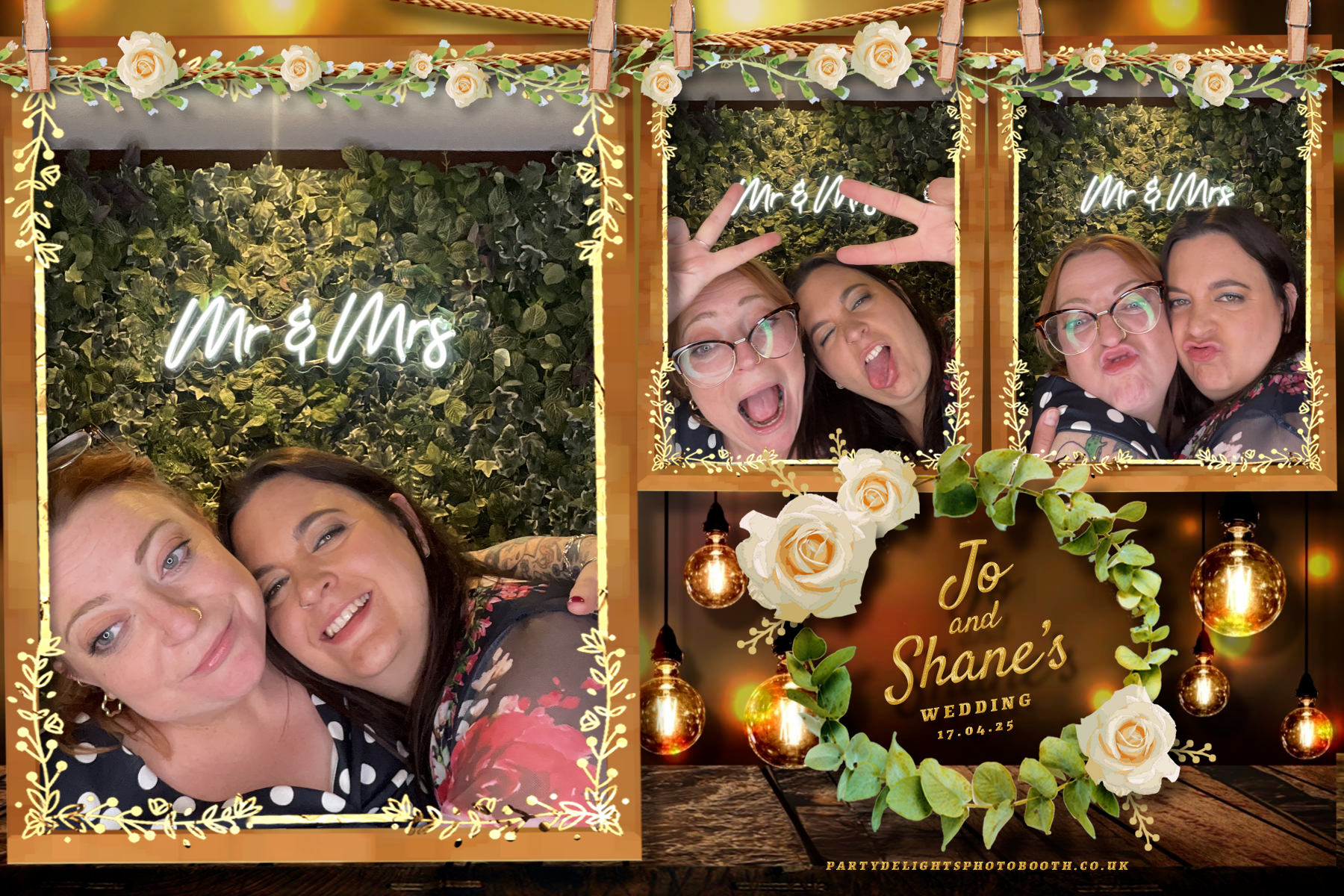 Joanne and Shane’s Wedding | View more photos from the event at gallery.partydelightsphotobooth.co.uk/u/PartyDelightsPhotoBooth/Joanne-and-Shane’s-Wedding