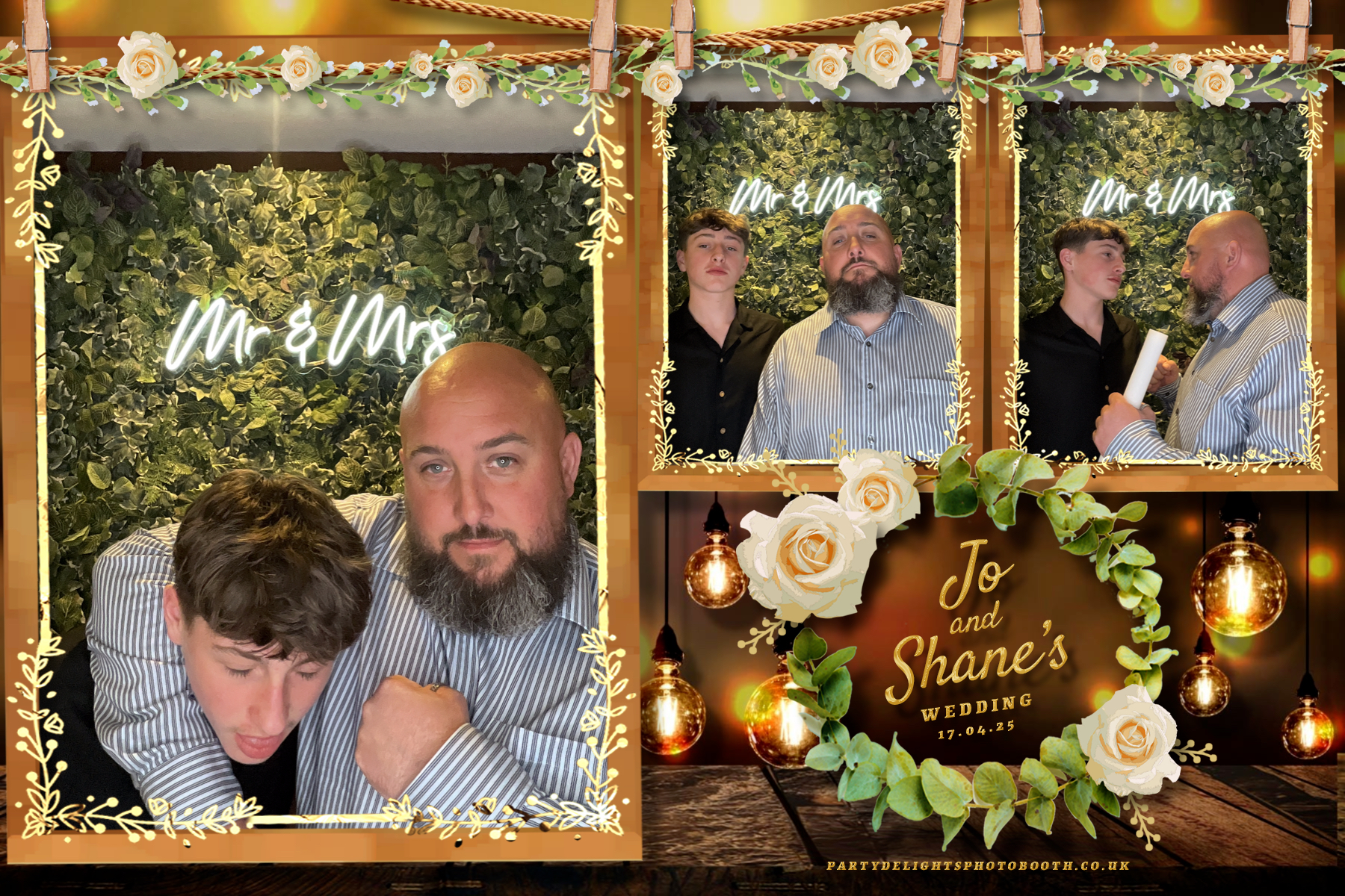 Joanne and Shane’s Wedding | View more photos from the event at gallery.partydelightsphotobooth.co.uk/u/PartyDelightsPhotoBooth/Joanne-and-Shane’s-Wedding