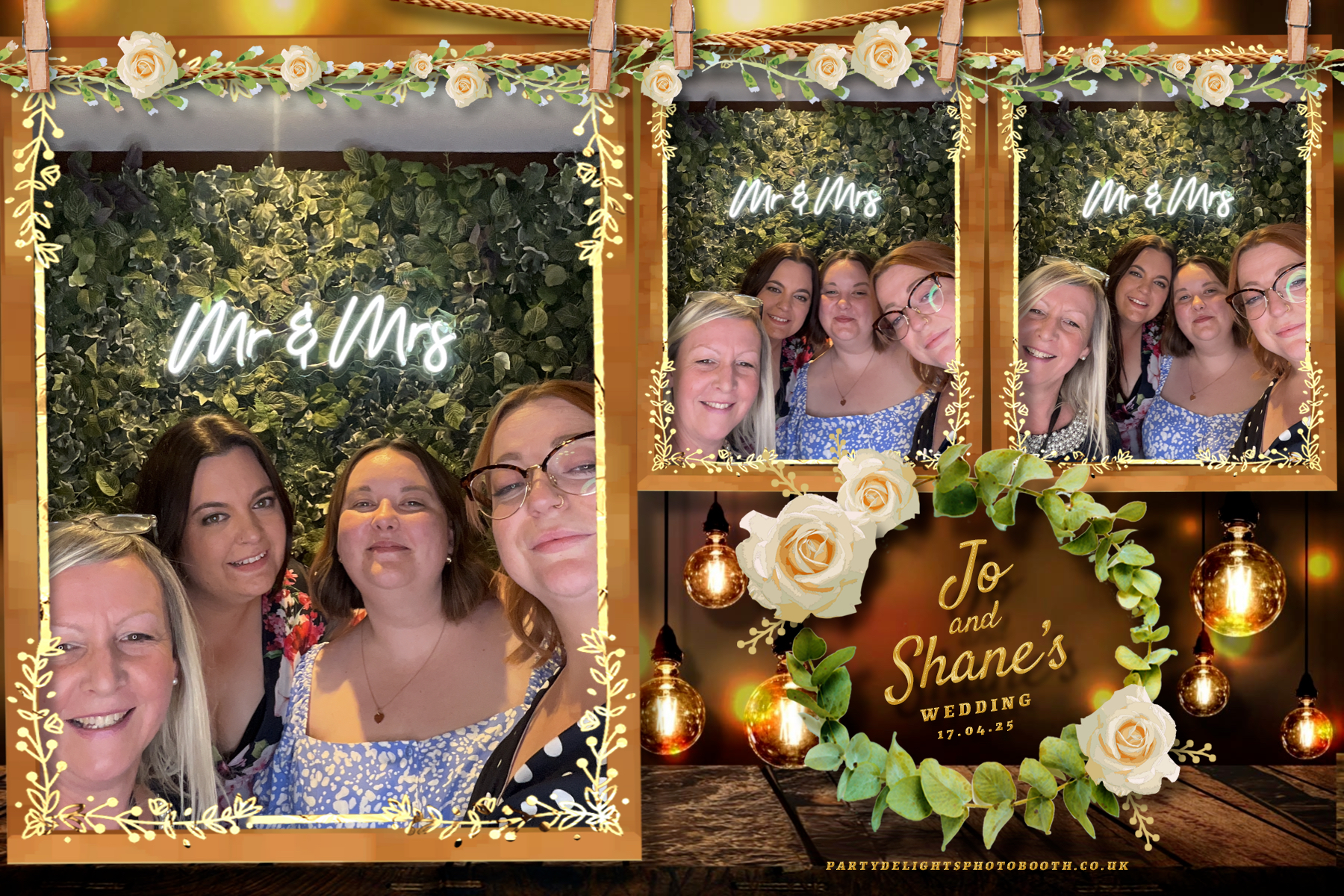 Joanne and Shane’s Wedding | View more photos from the event at gallery.partydelightsphotobooth.co.uk/u/PartyDelightsPhotoBooth/Joanne-and-Shane’s-Wedding